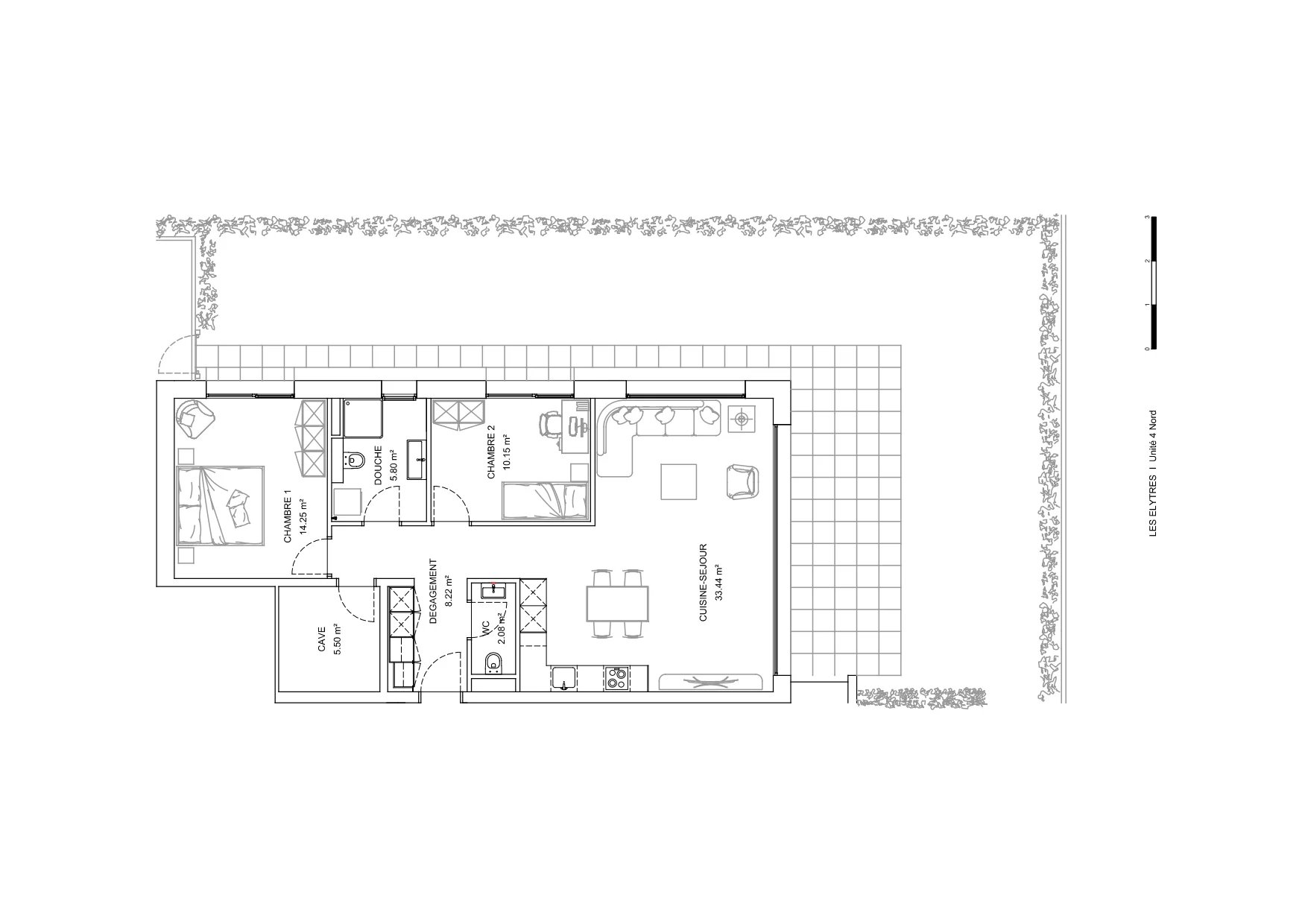 Appartement lumineux de 3.5 pièces à Martigny