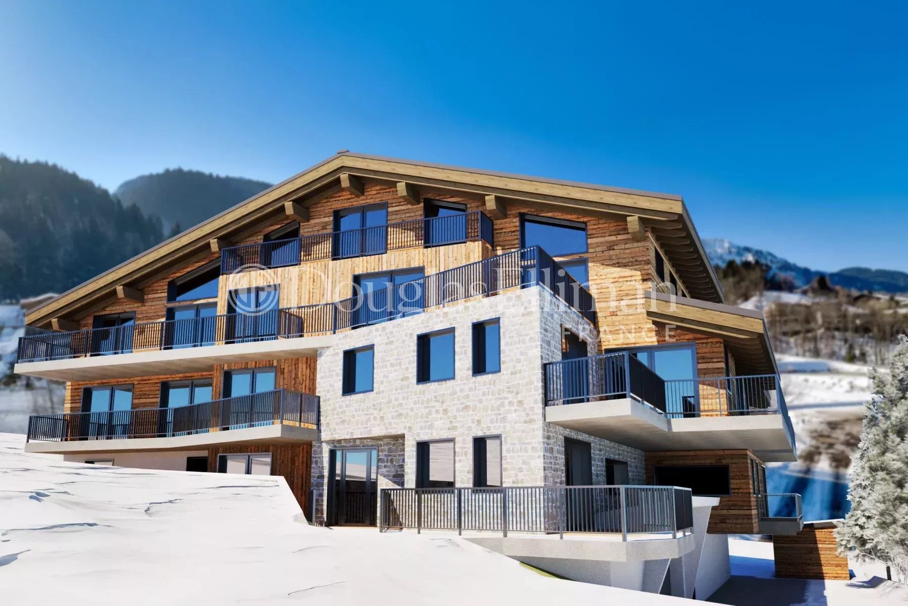 LES HOUCHES – Nouvelle construction de 12 appartements - Image nᵒ2