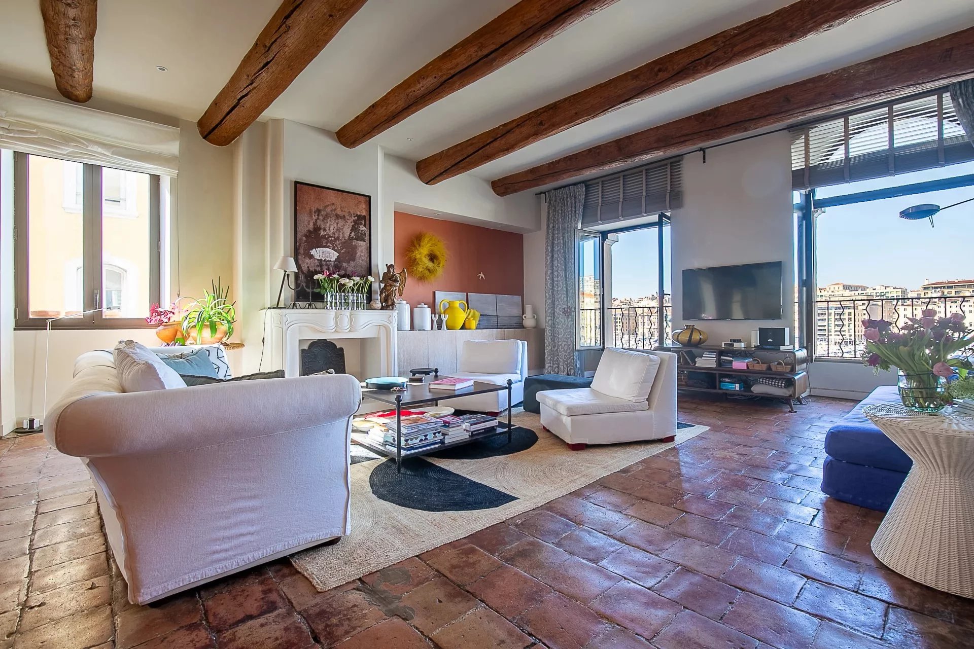 Marseille 1er Vieux Port - Panoramic view - Magnificent 143 sqm apartment