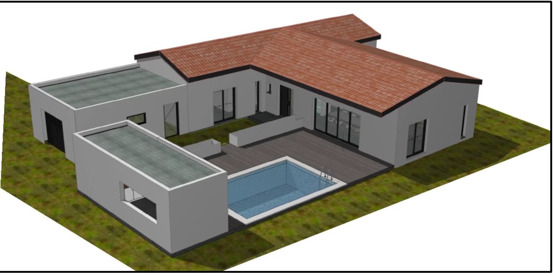 Victoria -- l'élégance d'une villa de plain-pied