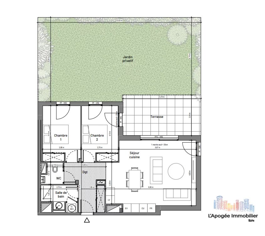 Agence immobilière de 