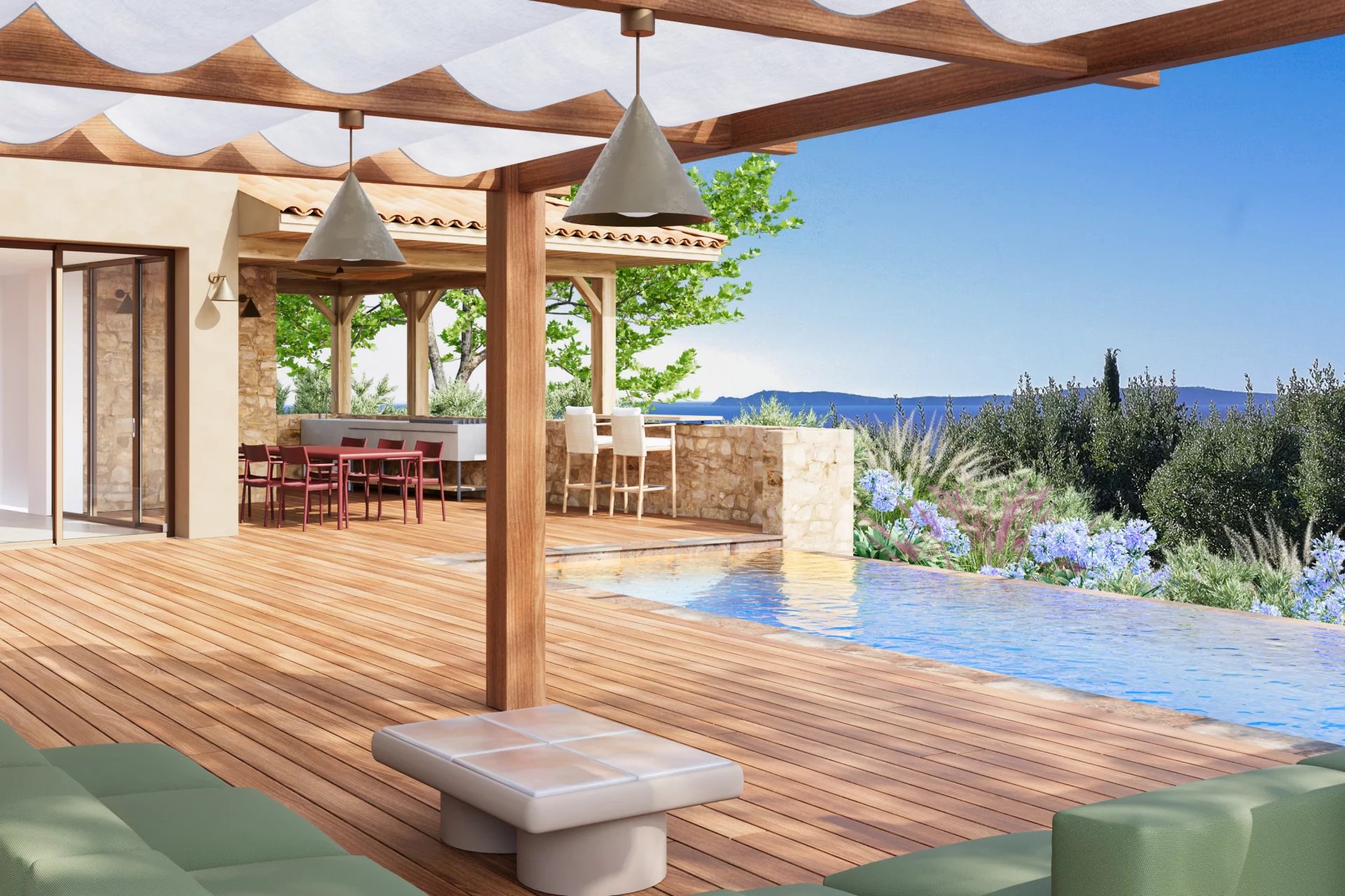Exceptional Plot with Building Permit – Sea View & Walking Distance to Beaches