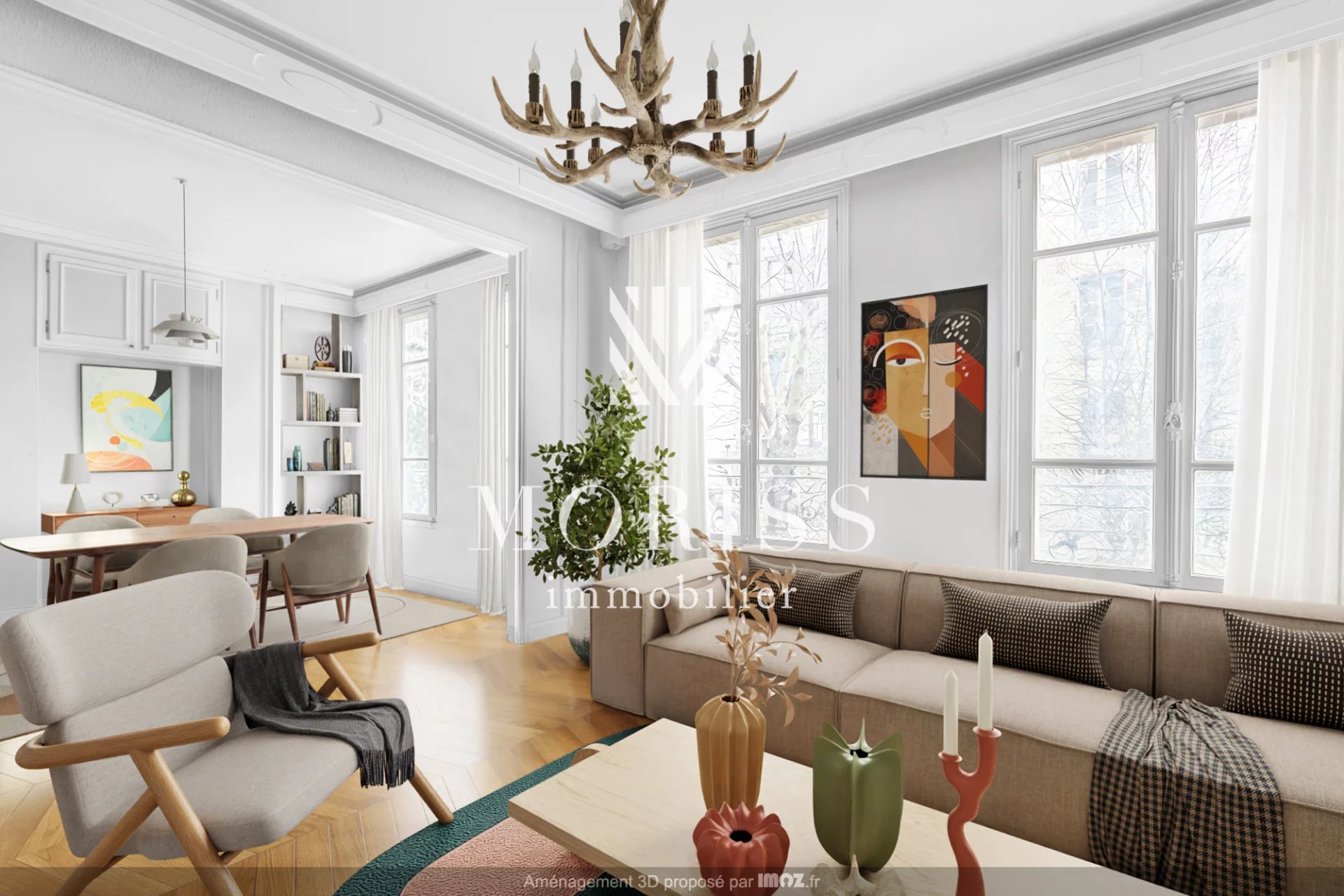 2/3 PIÈCES - ABBESSES - RUE LEPIC - 75018 PARIS - Image 1