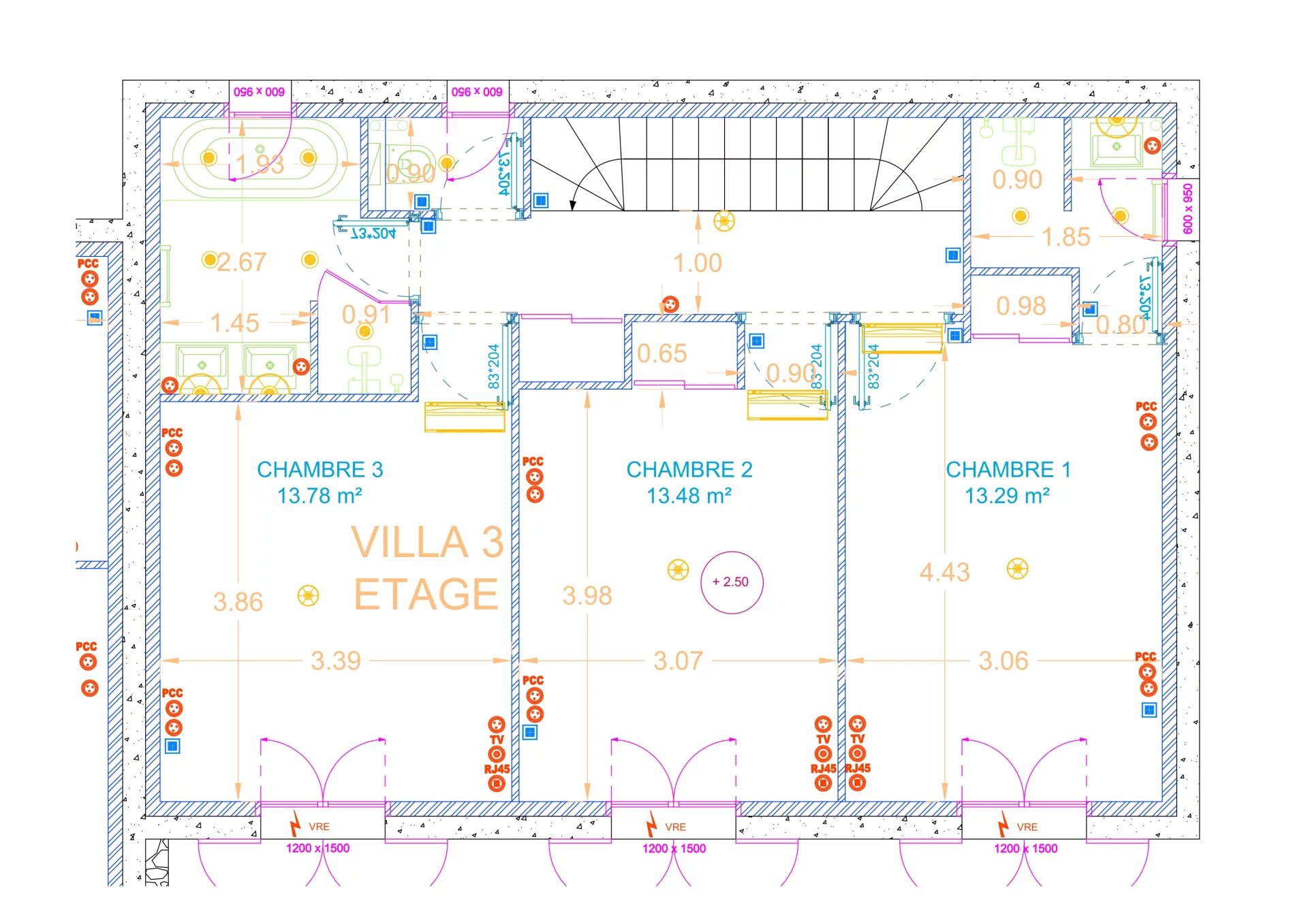 Brand new contemporary semi-detached villas in small domain, Opio