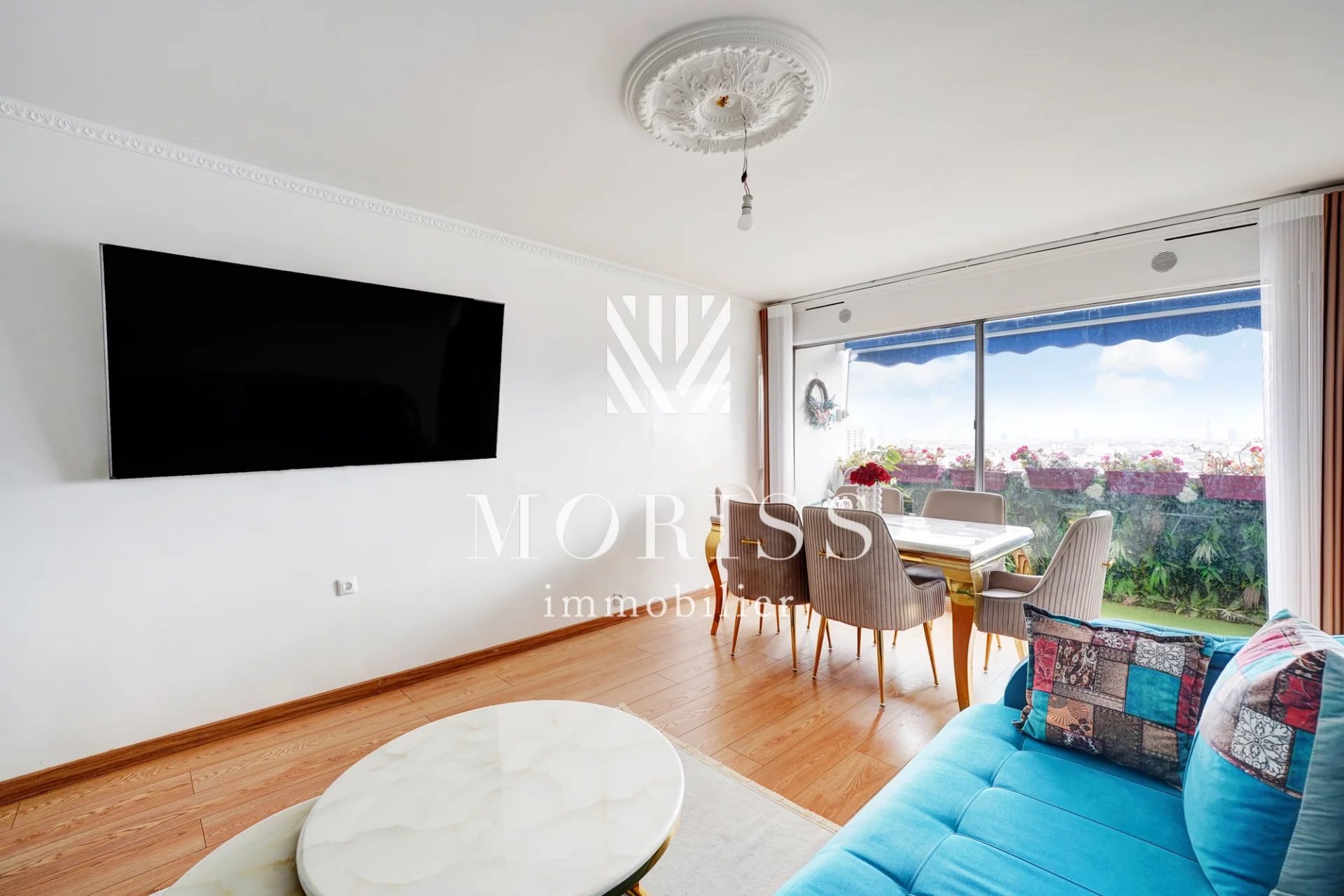 Appartement familial de 84m2 à Colombes Quartier Stalingrad - Image Array