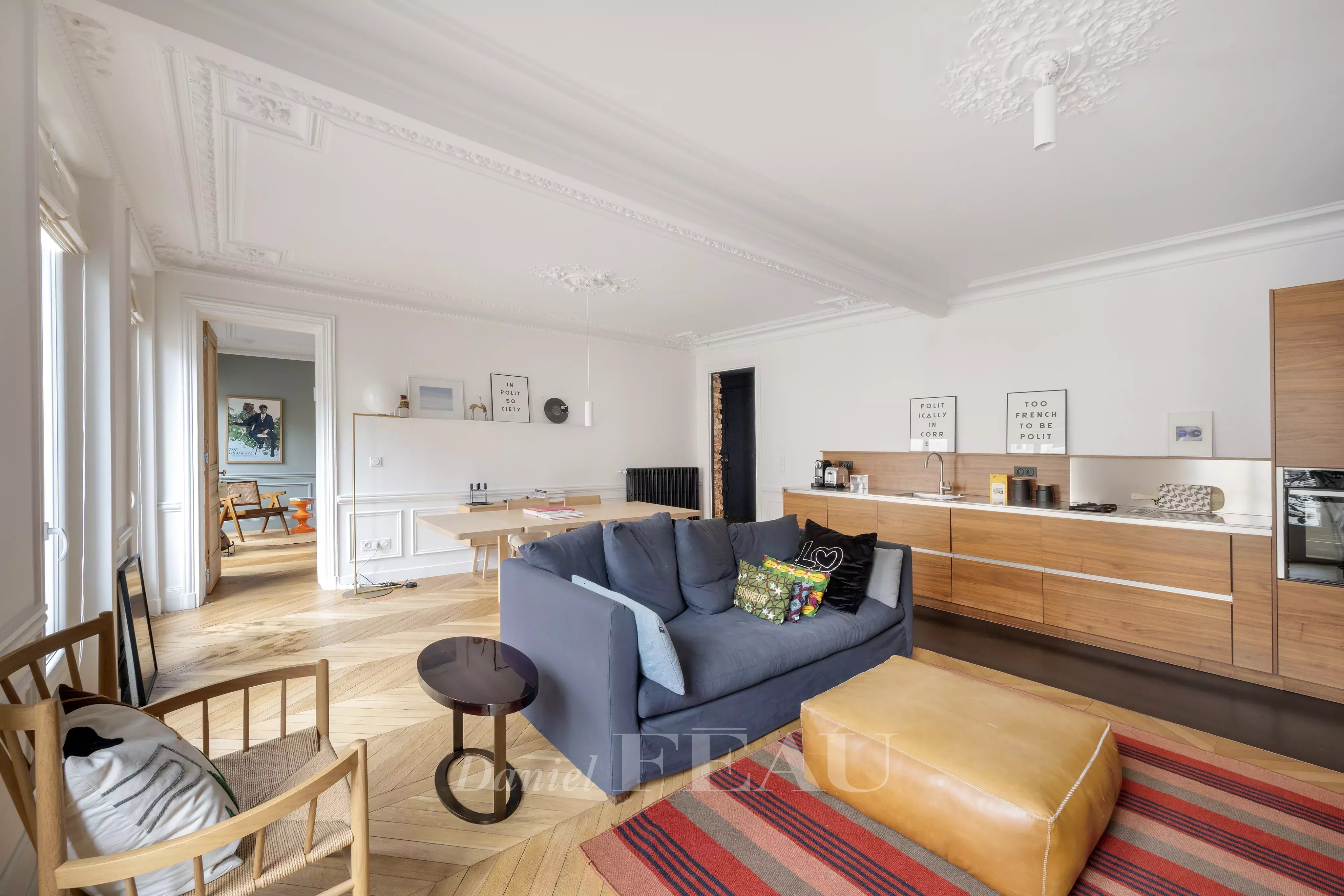 Living Room - Kitchen