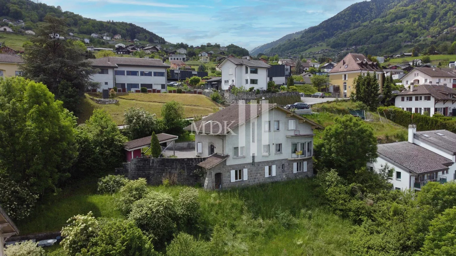 Mehrfamilienhaus auf den Anhöhen von Monthey