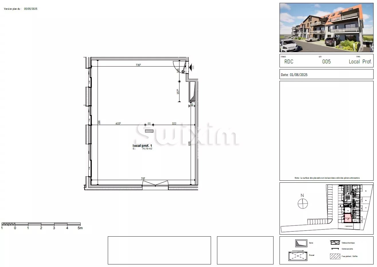 Agence immobilière de SWISS PLAN SAS