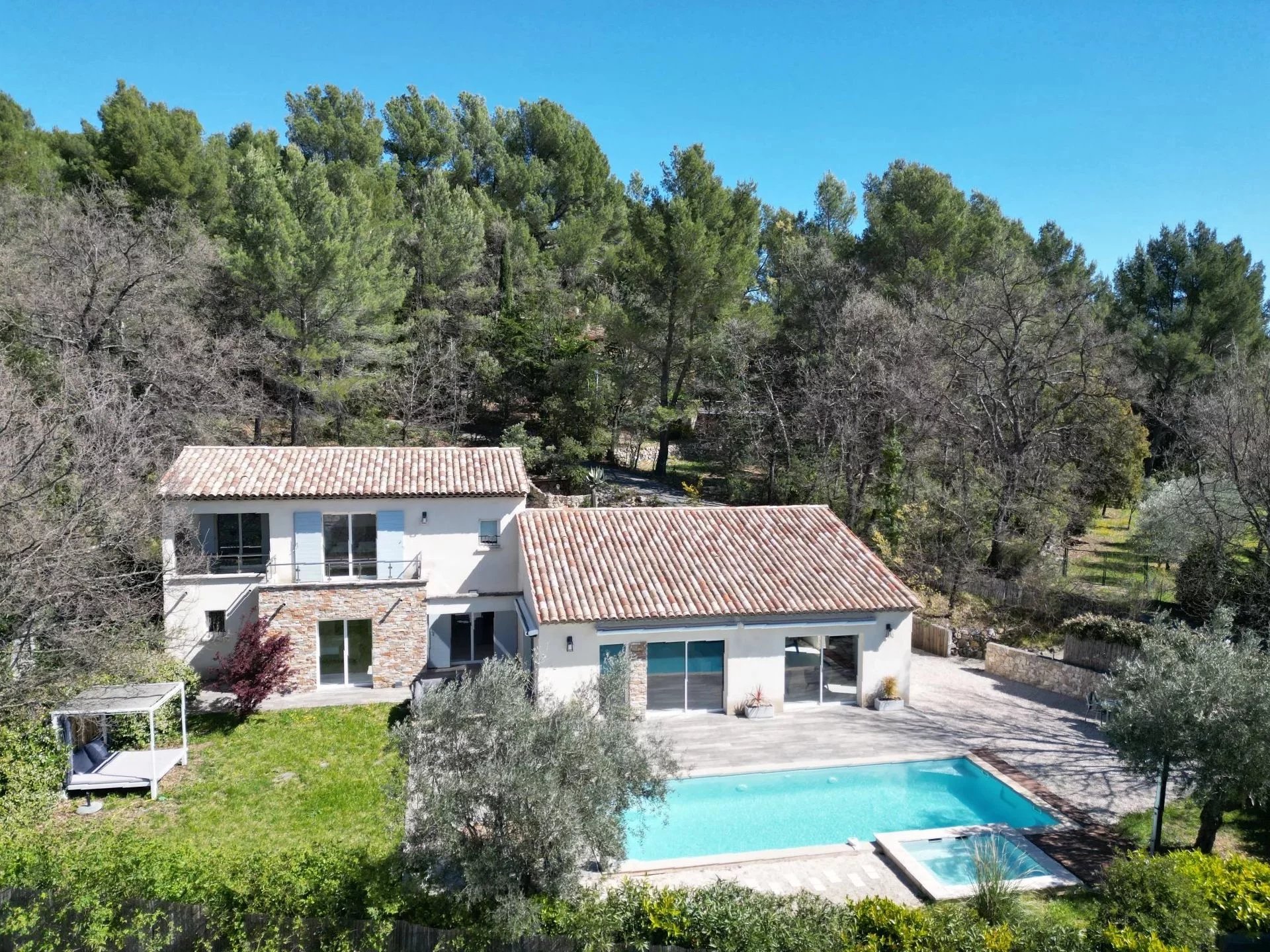 Modern villa with swimming pool - Seillans