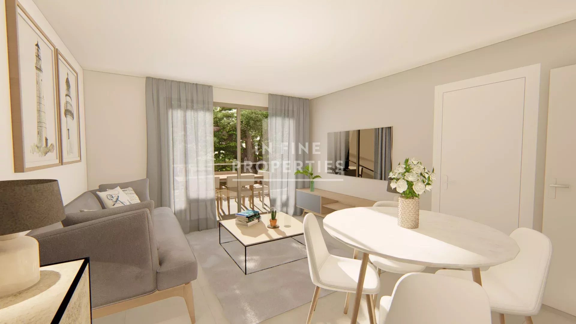 One-bedroom apartment with terrace in Sophia Antipolis