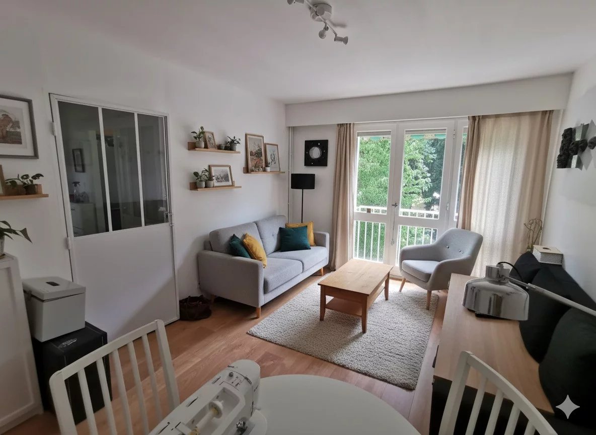 Appartement 2 pièces 39.59 m²
