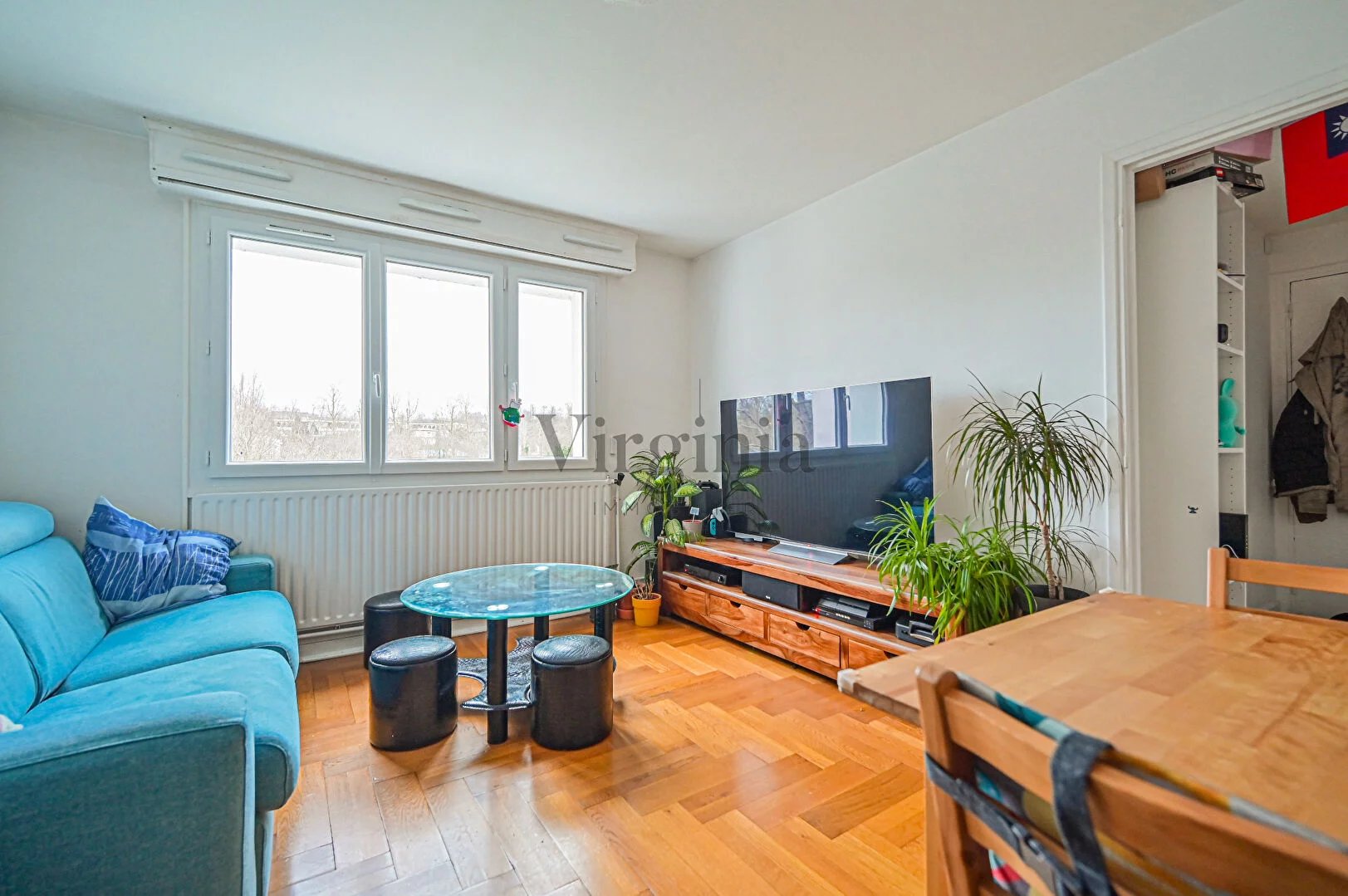 Appartement 3 pièces - Dernier étage - Vue dégagée sur la Marne et le Bois de Vincennes