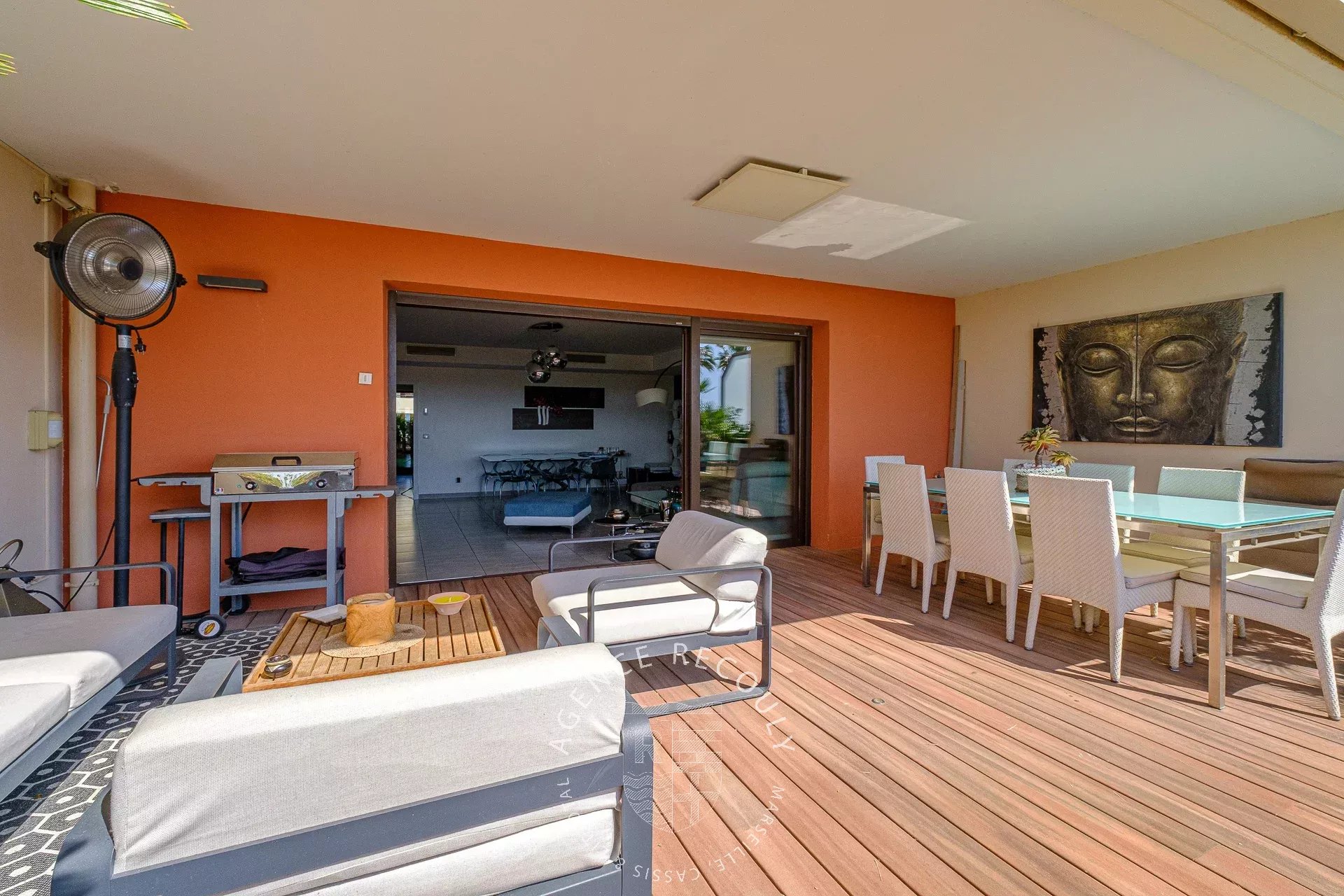 APPARTEMENT T4 AVEC VUE MER ET TERRASSES - BORELY - 13008 MARSEILLE