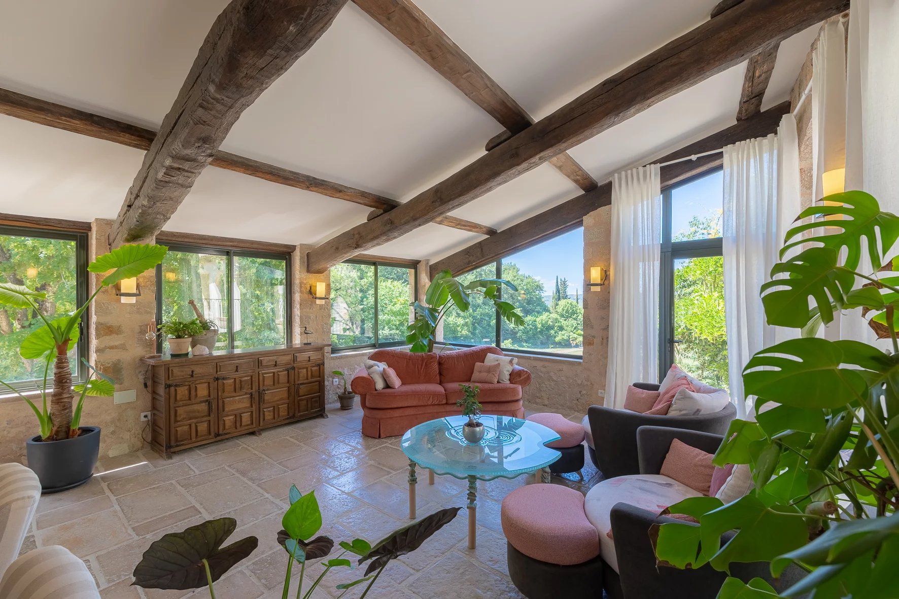 Magnificent 14th century property with pool  - Callian