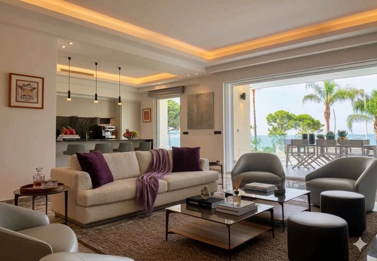 CANNES CROISETTE – LUXUEUX 4 PIÈCES AVEC IMMENSE TERRASSE