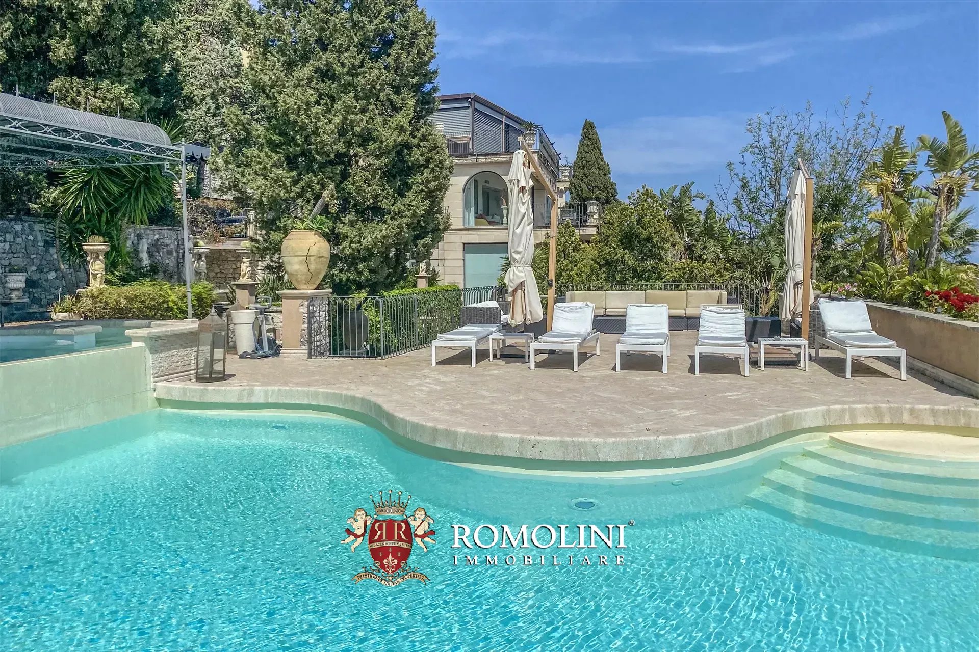 LUXURY SEA VIEW VILLA WITH POOL FOR SALE IN TAORMINA, SICILY