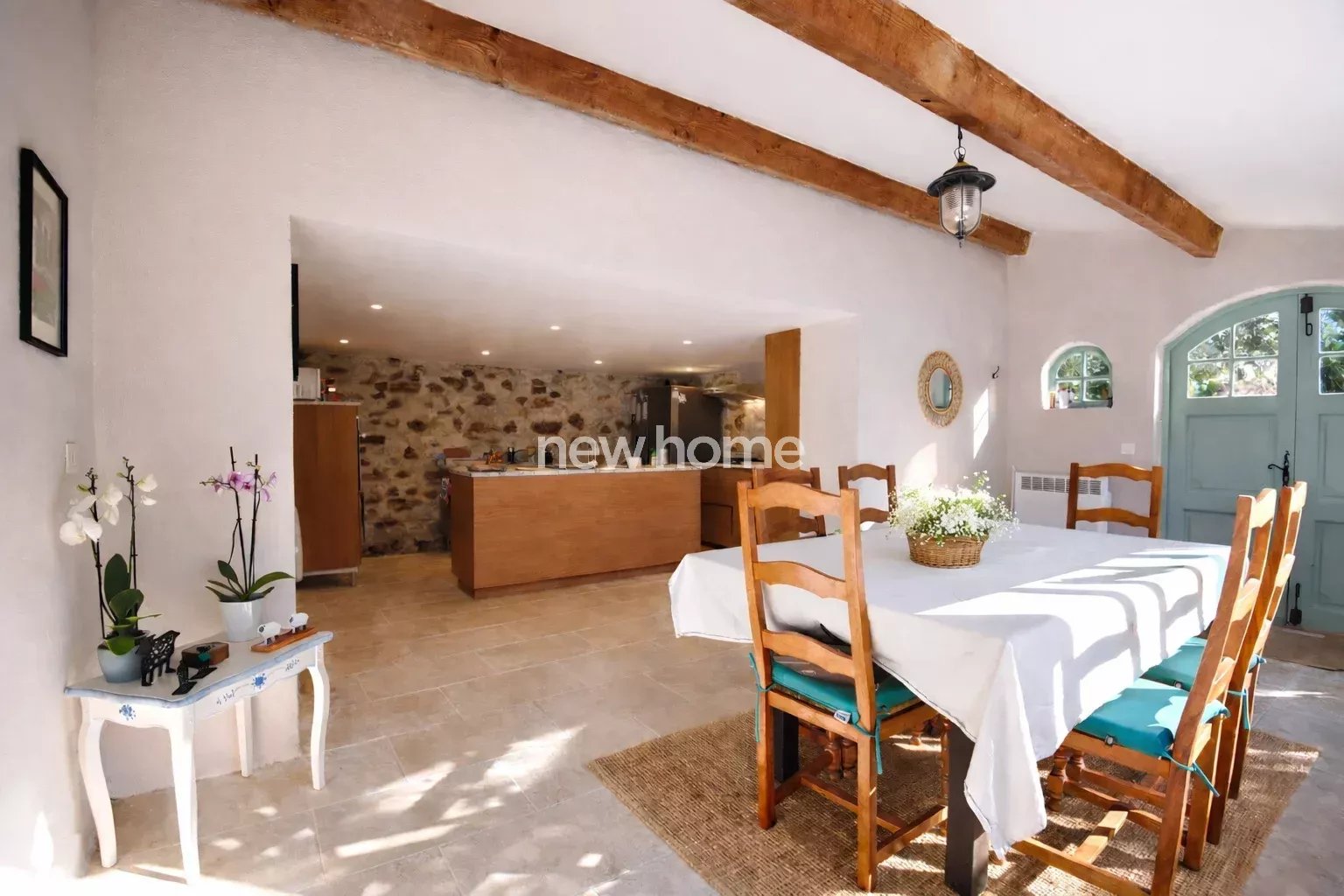 Maison 4 chambres au clame sur un beau terrain arboré