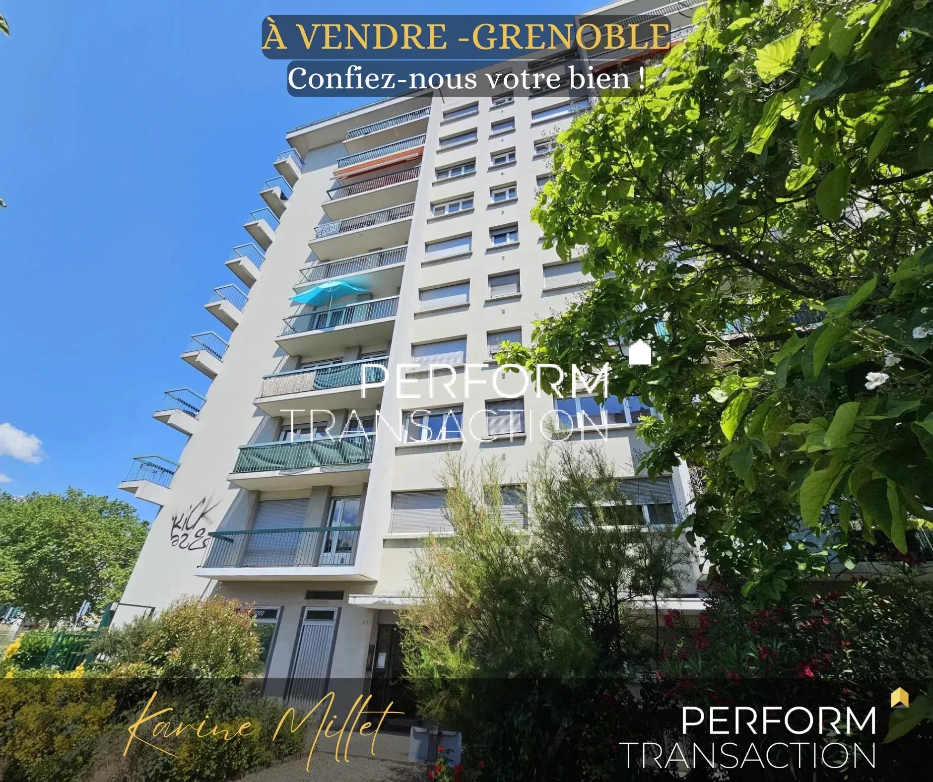 Appartement T2/T3 avec vue montagnes