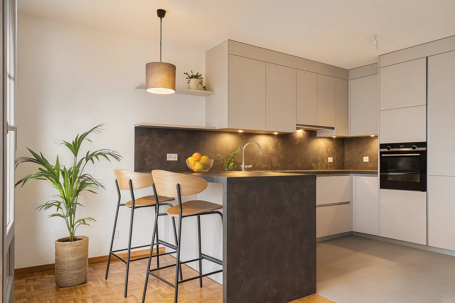 Appartement rénové de 3,5 pièces