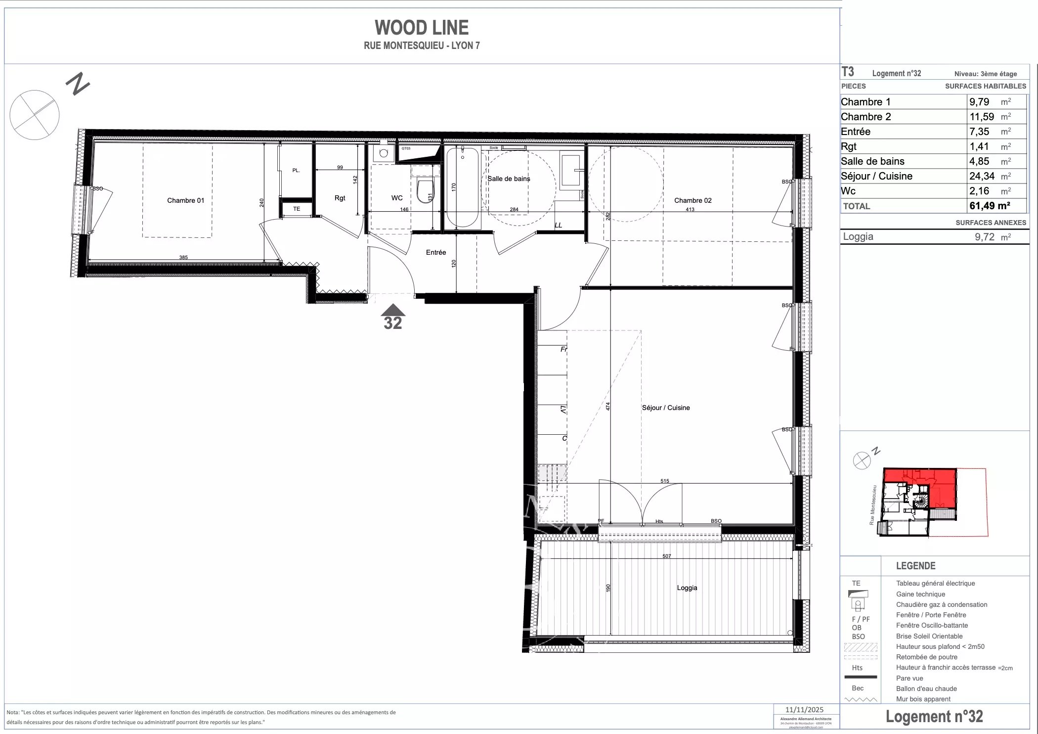 Appartement Lyon 69007  -  ref 86750579 (picture 1)