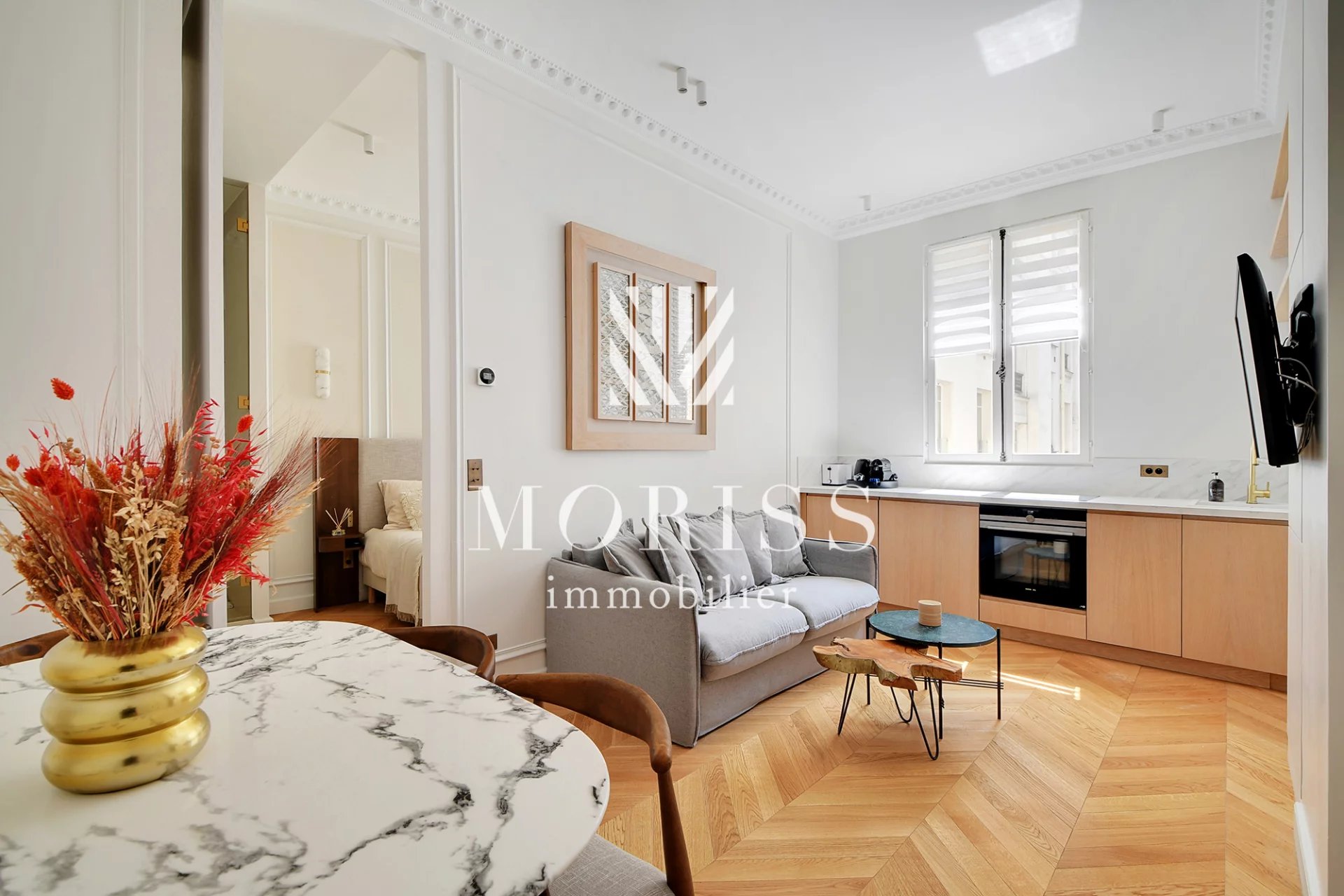 PARIS 8ÈME - COURCELLES/ MONCEAU - APPARTEMENT 2 PIÈCES 1 CHAMBR - Image 1