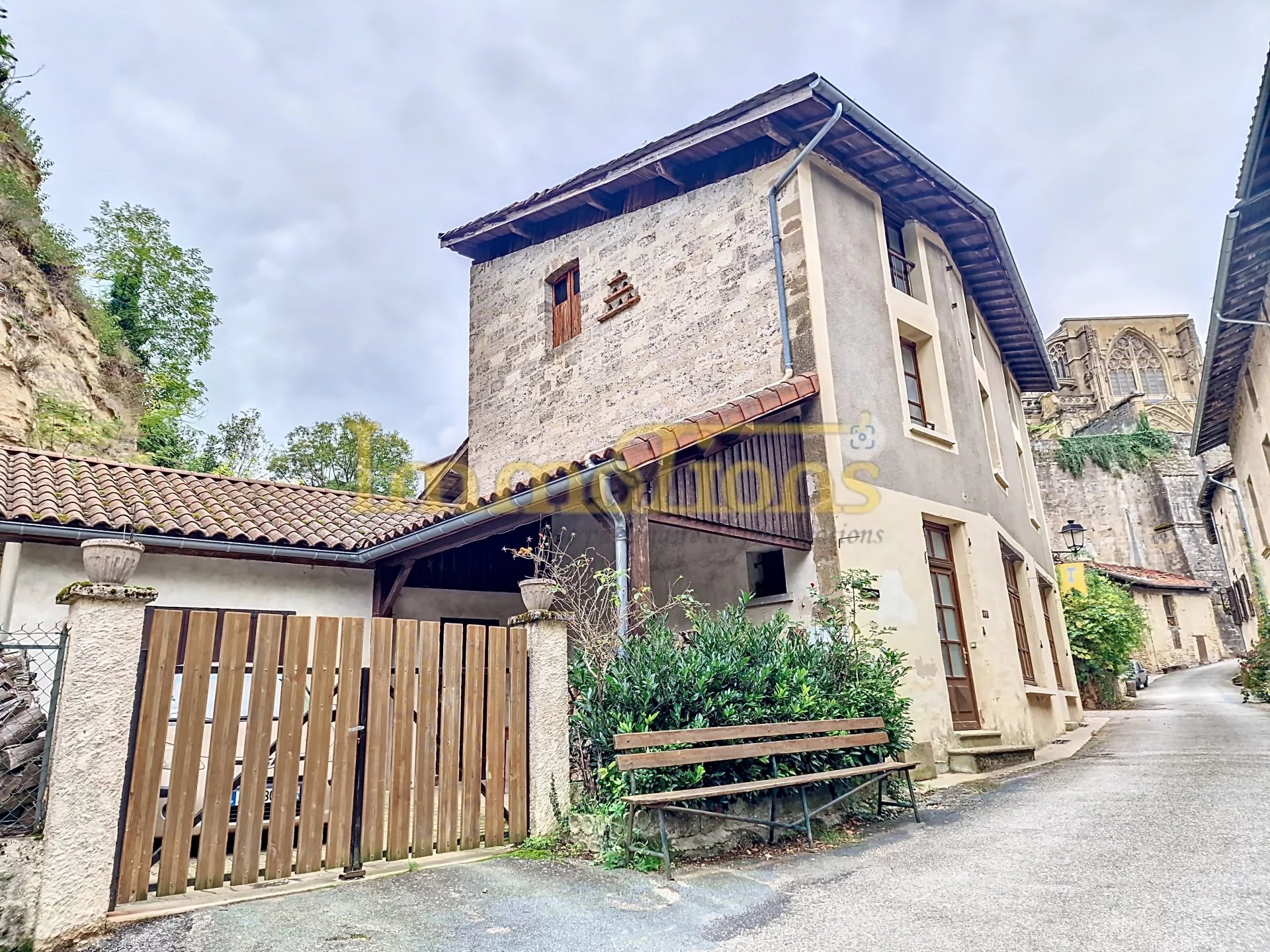 Vente Maison de village Saint Antoine l'Abbaye