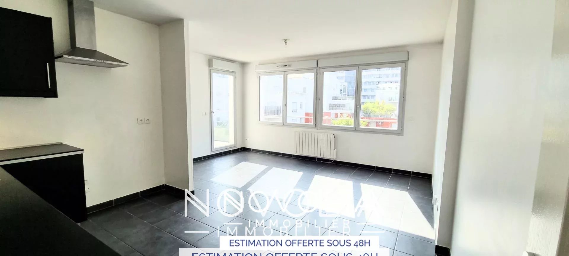 Achat Appartement, Surface de 58 m²/ Total carrez : 58 m², 3 pièces, Lyon 8ème (69008)