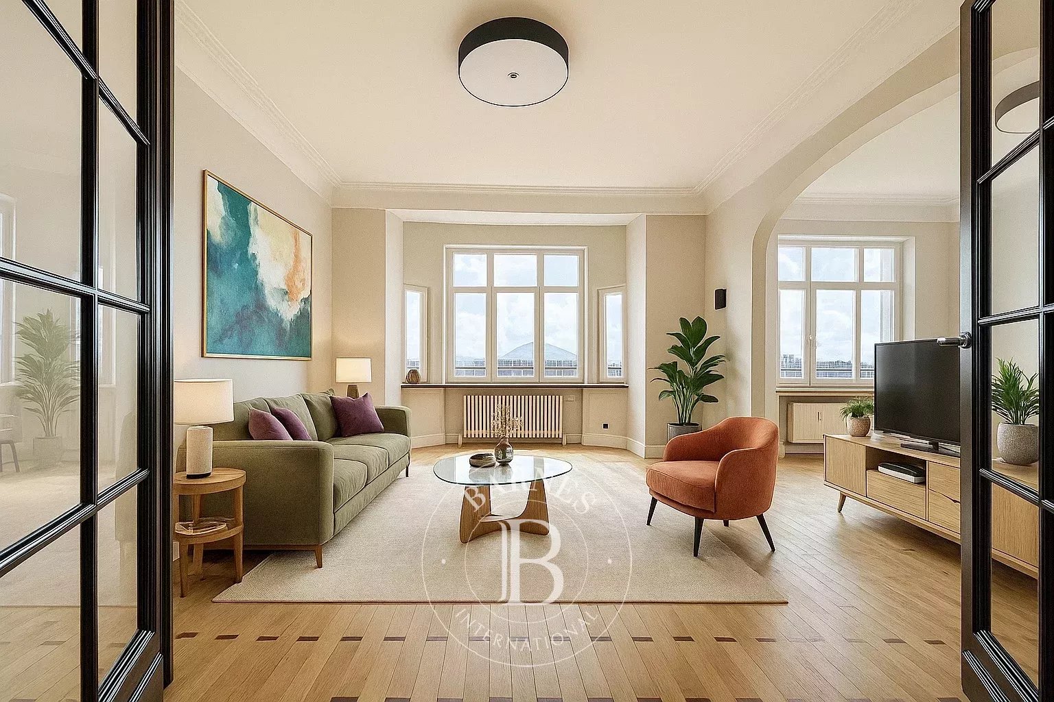Appartement luxueux avec vue - 2/3 chambres rénové