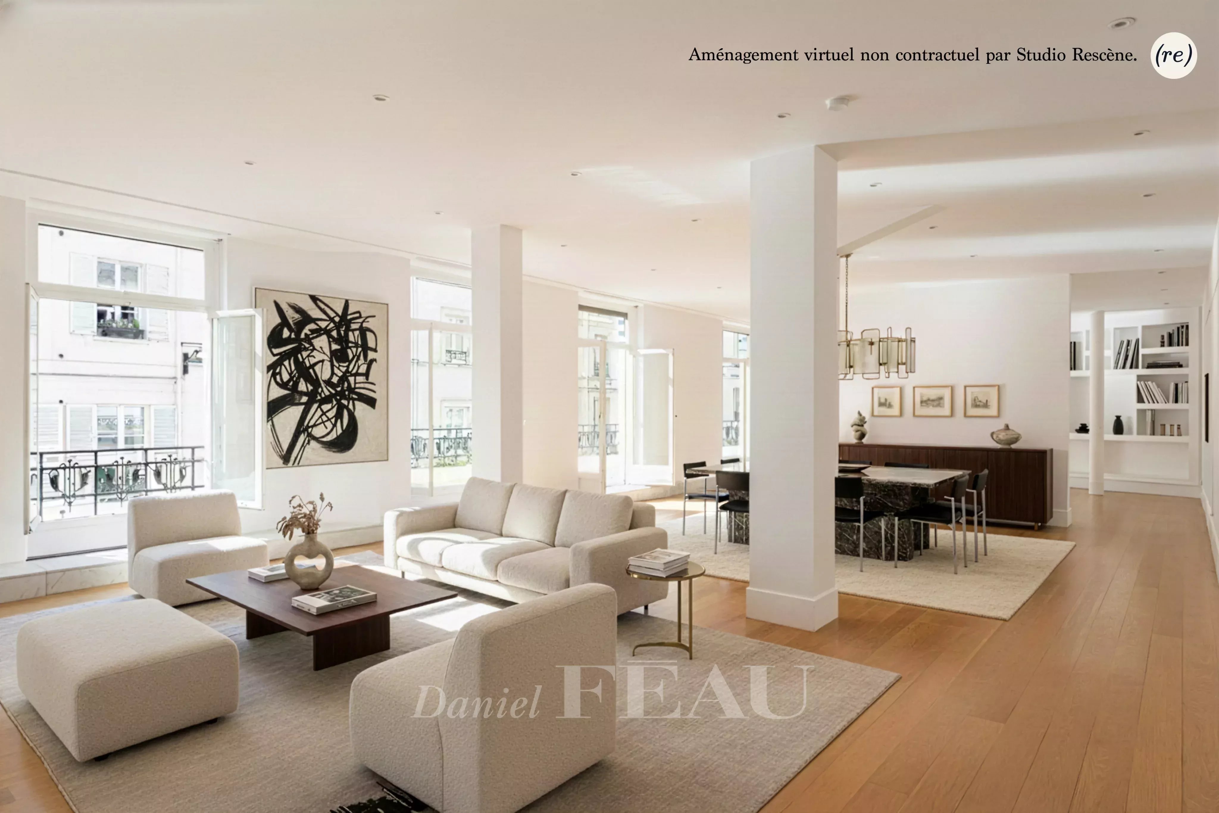 Paris 6th District – A 3-bed apartment bathed in sunshine