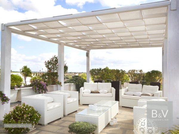 Exceptional 100 m² apartment with 85 m² rooftop and sea view — photo 1