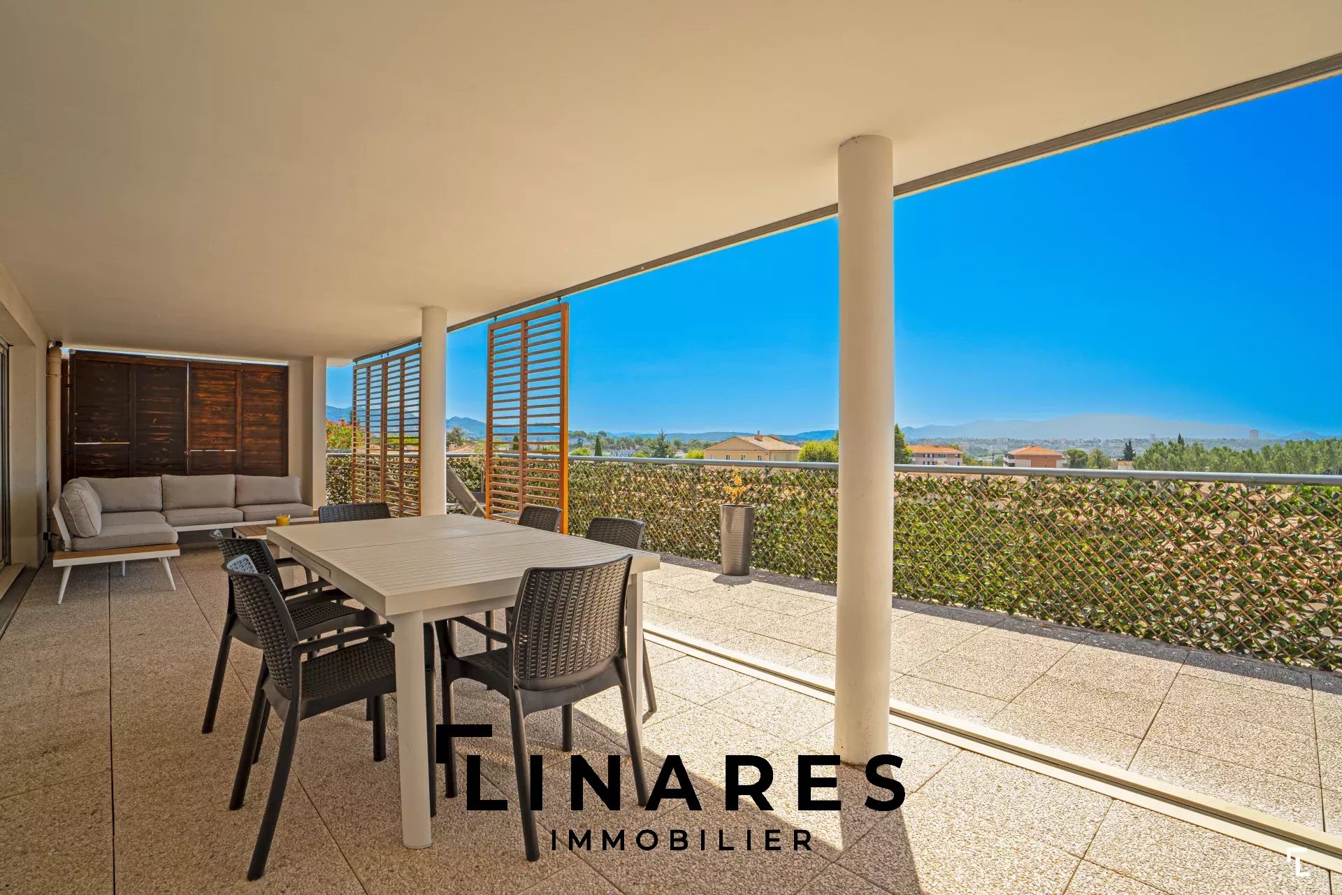 L'ELEGANT - Appartement T4 de 106m² - Terrasse 60m² - Box - 13013 Chateau Gombert