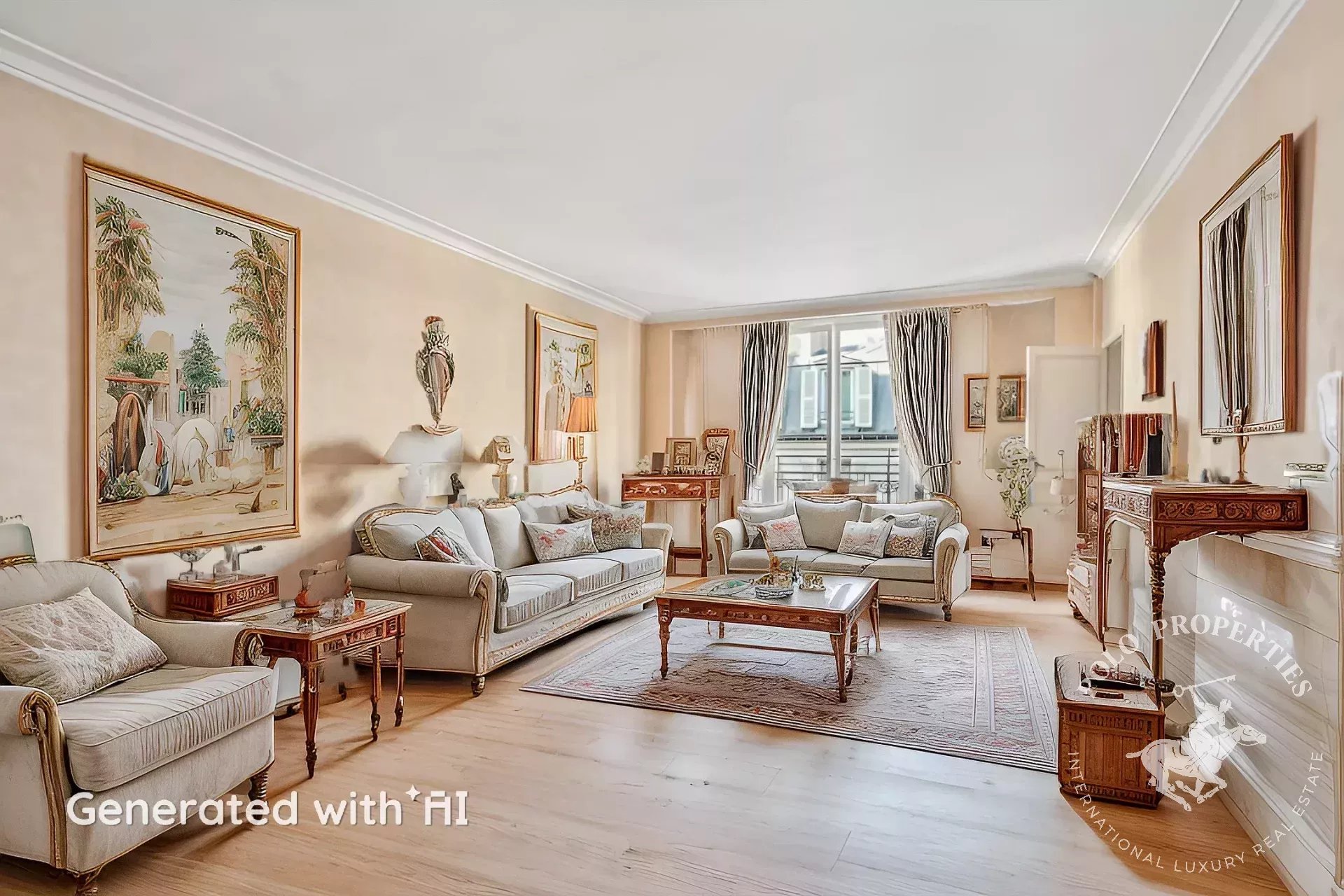 Etage élevé avec balcon- Victor Hugo