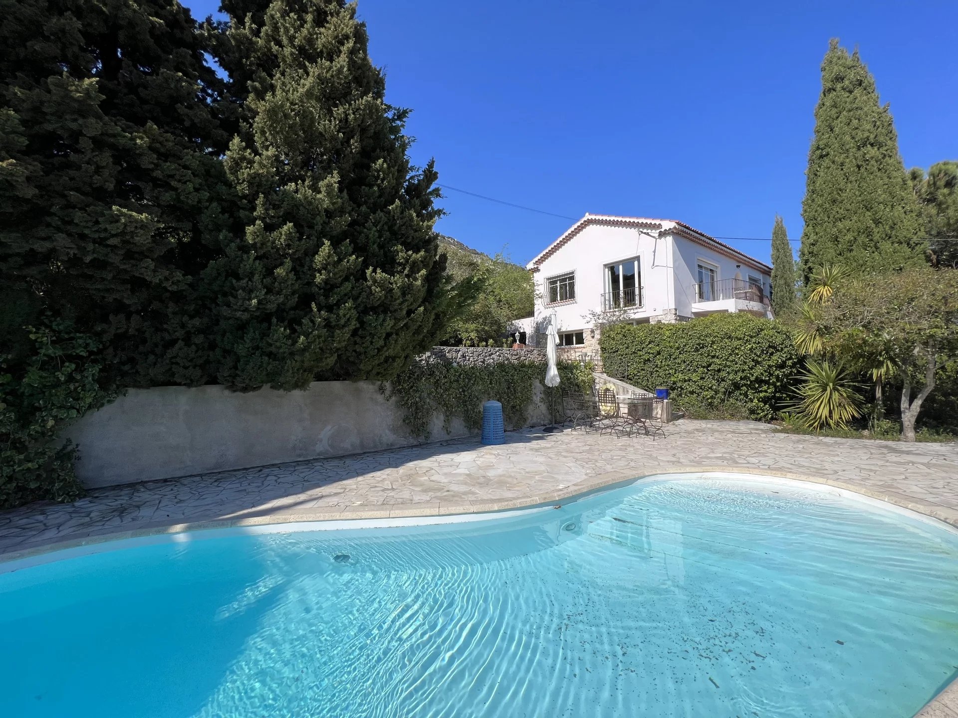 Villa La Turbie 200m² panoramic sea view, near Monaco