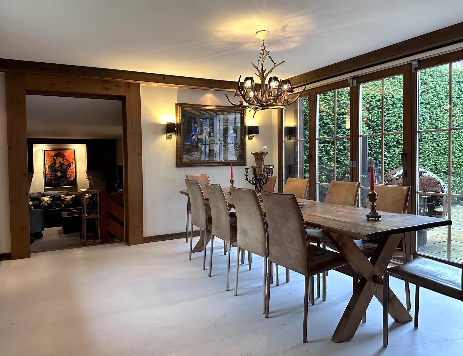 Exclusive chalet with inside pool in Bissen for rent