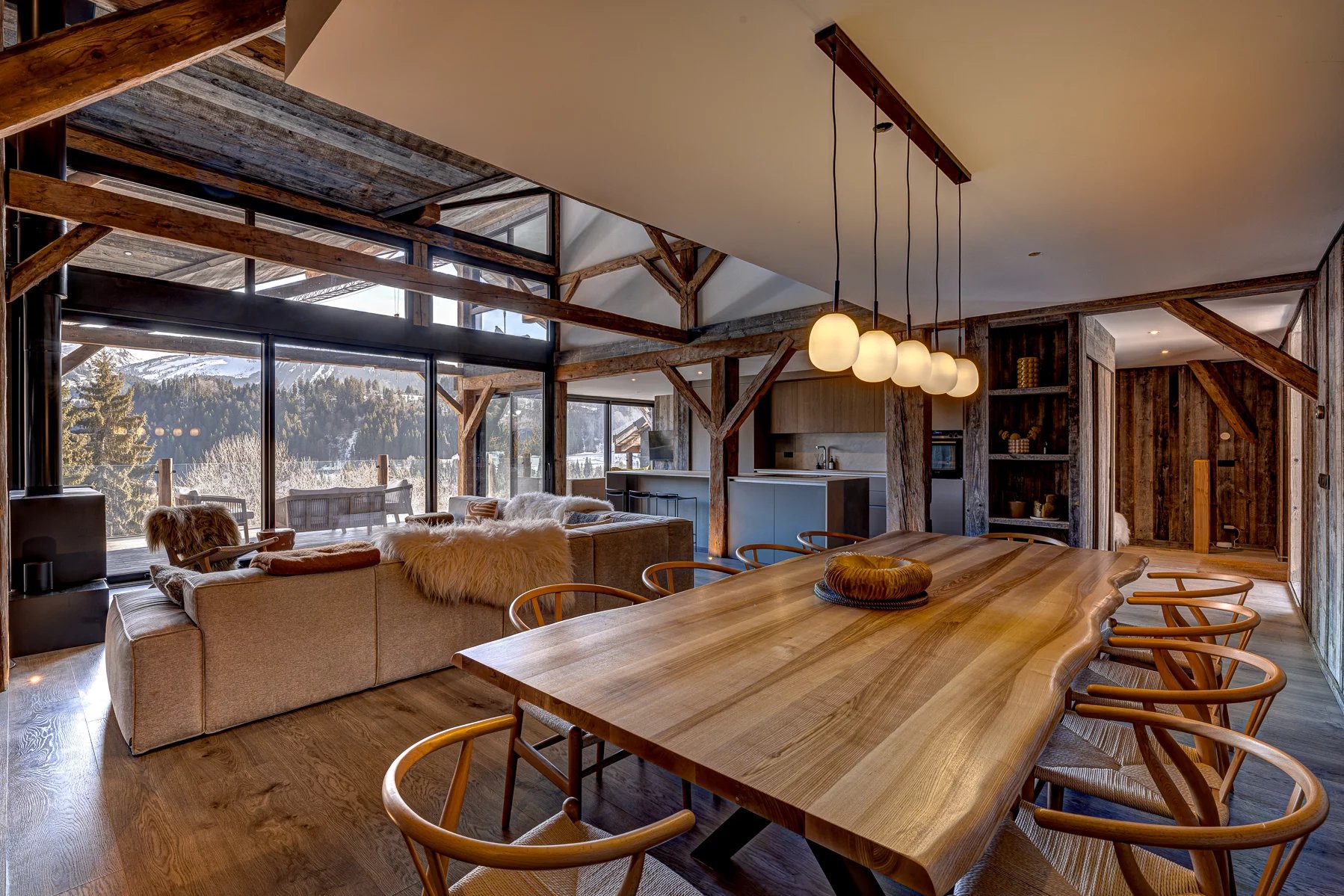 Photo of LA CÔTE D’ARBROZ – Contemporary 6-bedroom chalet with panoramic views