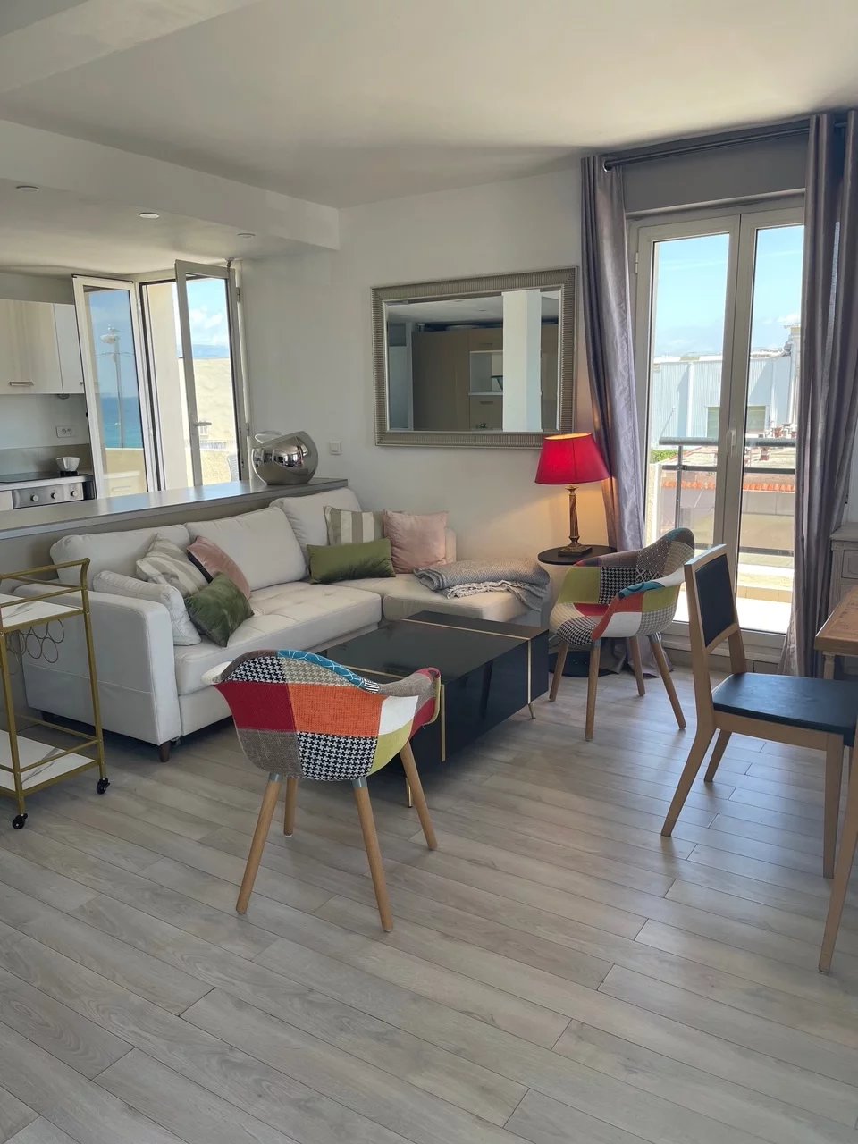 Cannes vente 2 pièces vue mer panoramique