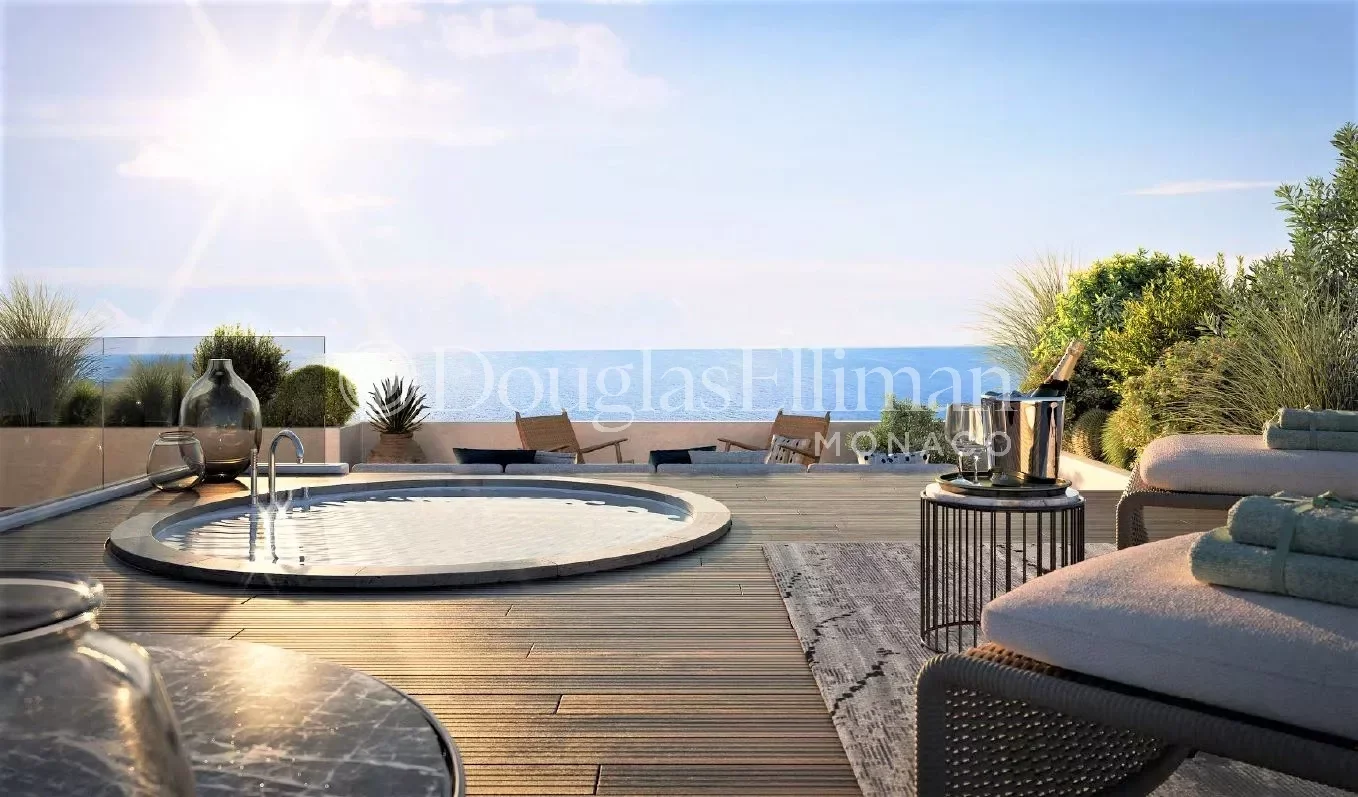 Monaco – La Rousse – Penthouse avec vue mer panoramique - Image nᵒ2