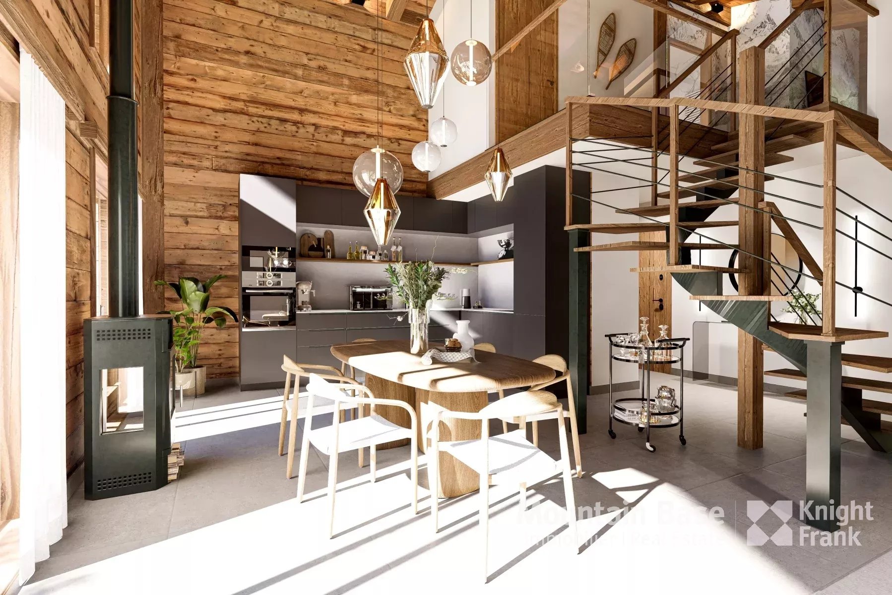 A new development of 12 apartments in Les Houches Accommodation in Chamonix