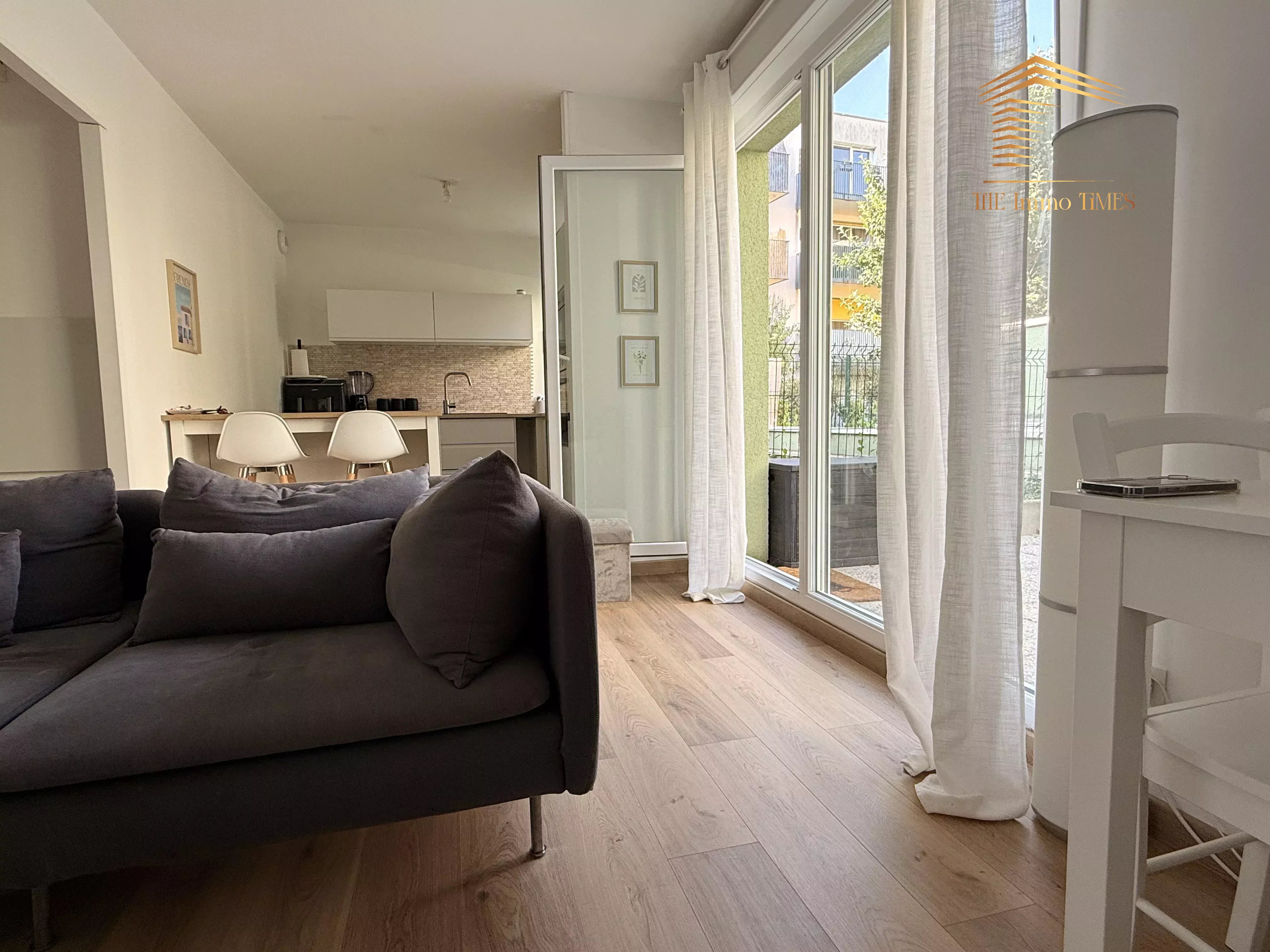 🏡 Appartement T2 avec Terrasse, Jardin Privatif et Parking – Rouen Rive Gauche — photo 1