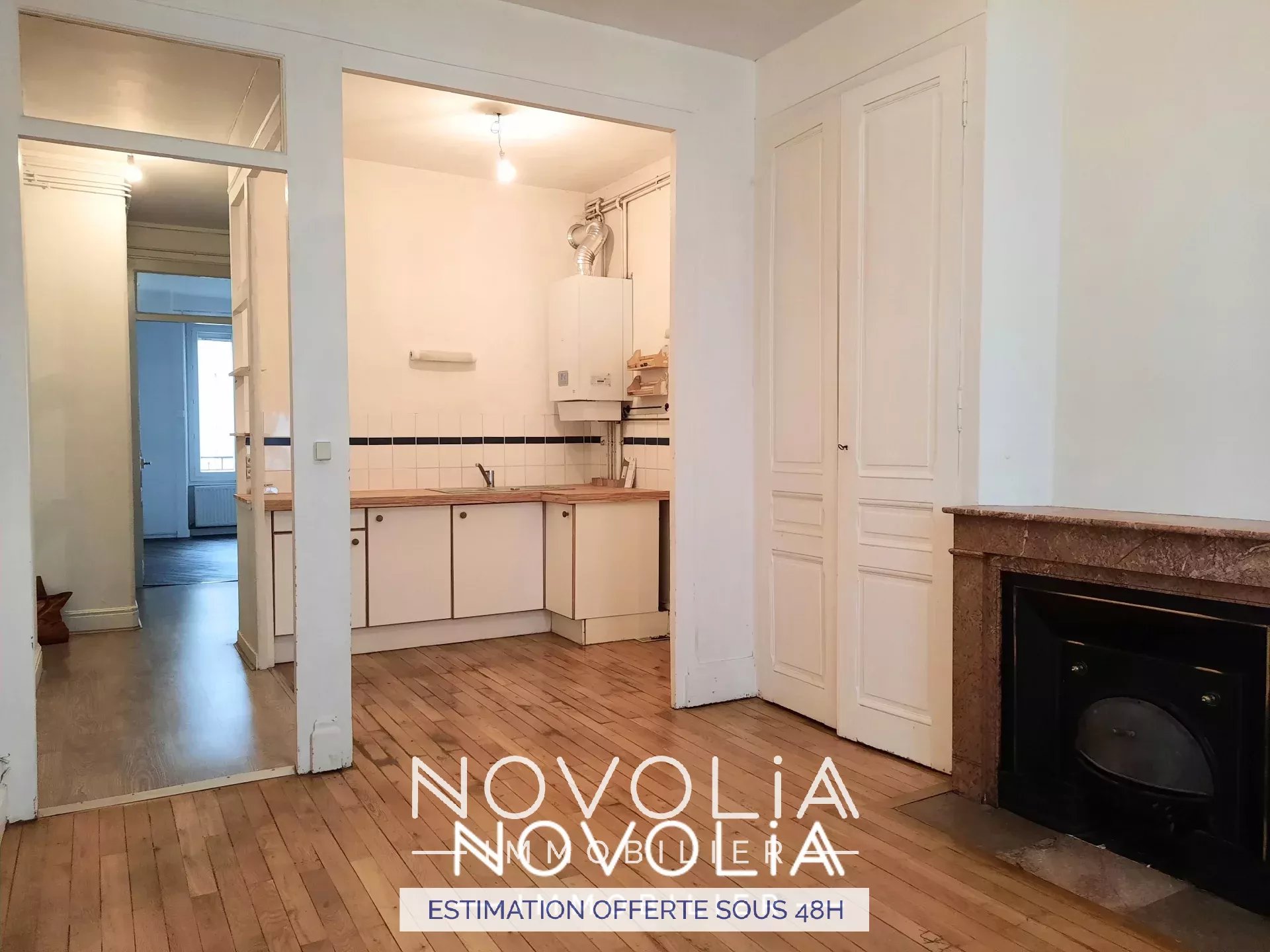 Achat Appartement Surface de 42.77 m/ Total carrez : 42 m, 2 pices, Villeurbanne (69100)