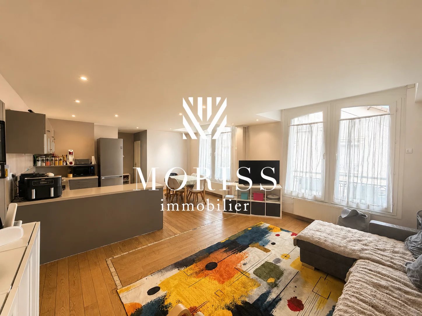 Maisons-Alfort - Appartement de 4 pièces de 88m2 - Image Array