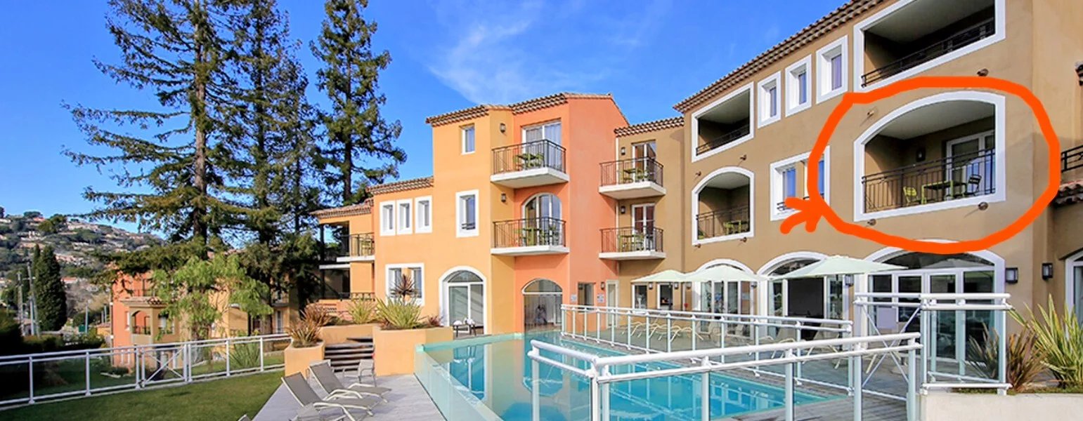 Studio meublé à Mougins proche Cannes et Sophia-Antipolis