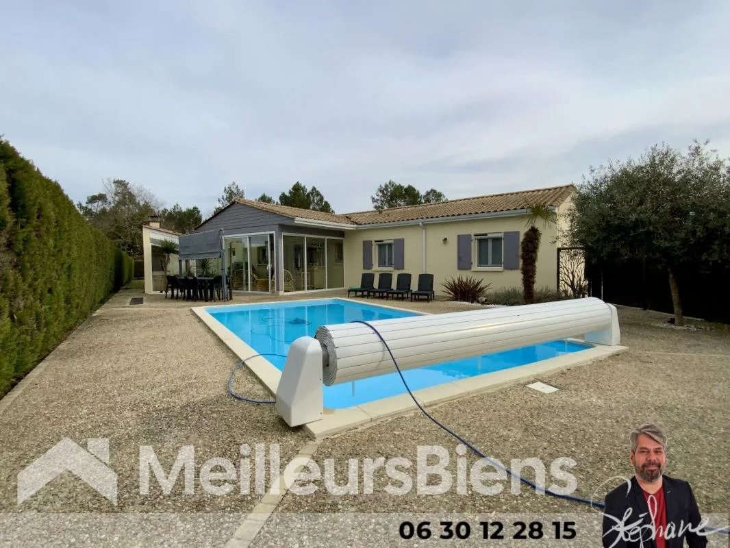 Maison plain pied 6 chambres piscine