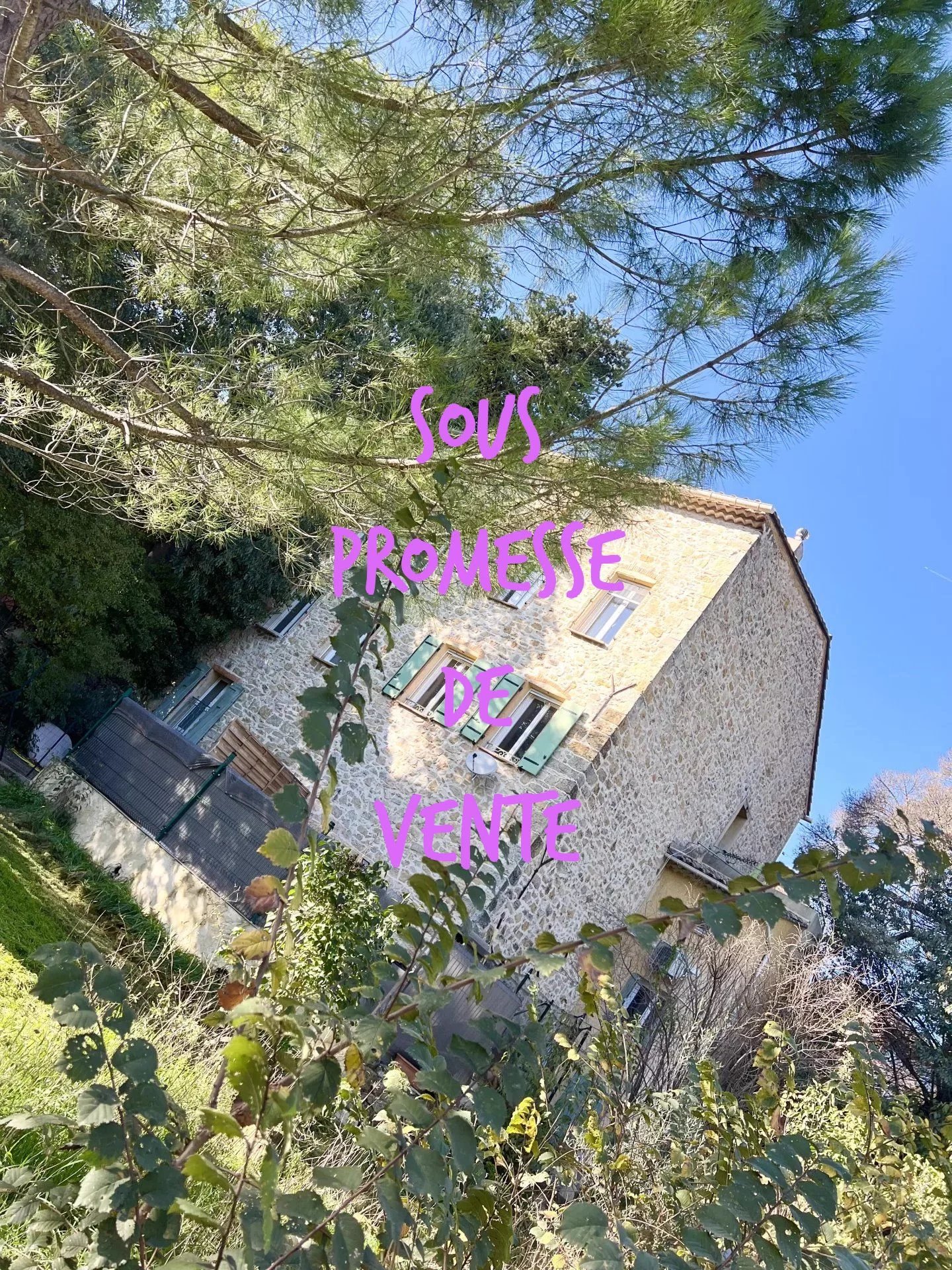 Appartement plein sud avec jardin et parking