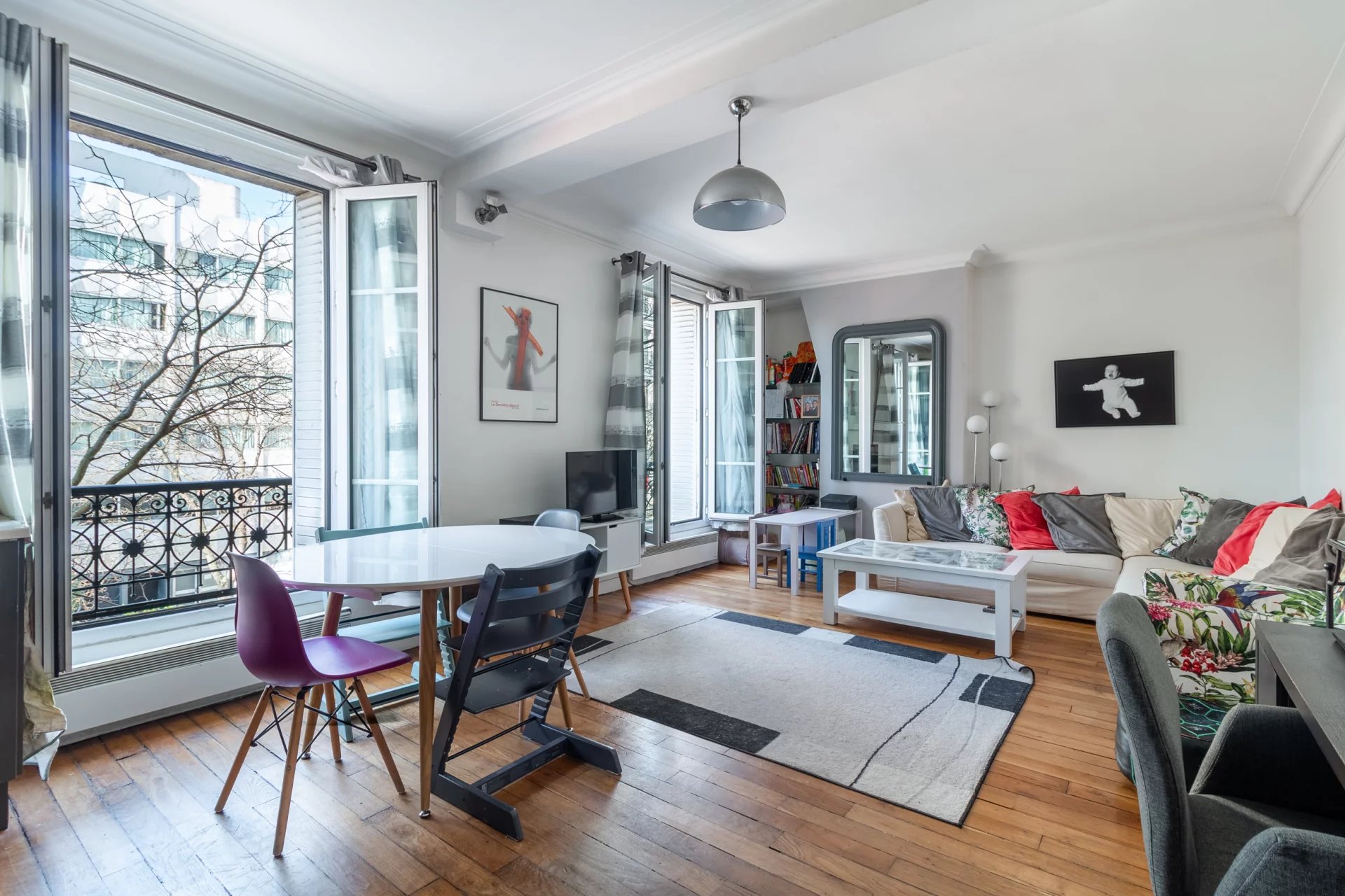 3 pièces 69m² - Paris 15ème