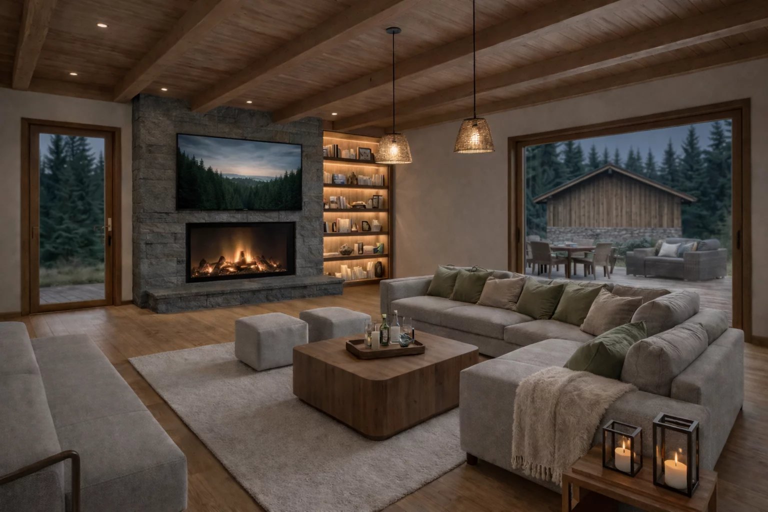 Chalet d'architecte à construire au cœur de Montana Village