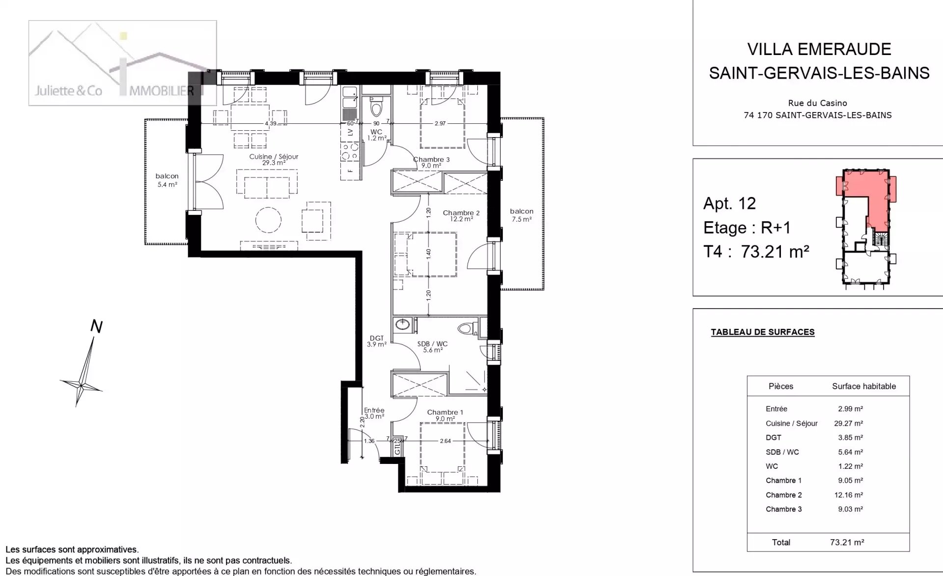 Photo of Three bedrooms flat