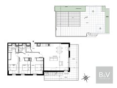 Exceptional 3-bedroom apartment of 90 m² with rooftop and panoramic sea view — photo 4 of 4