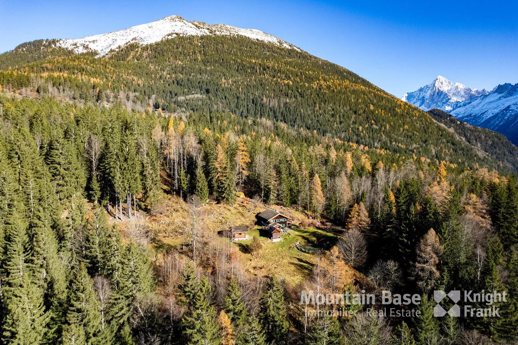 Photo of A charming chalet situated in its own clearing in the woodlands at the top of Le Coupeau.