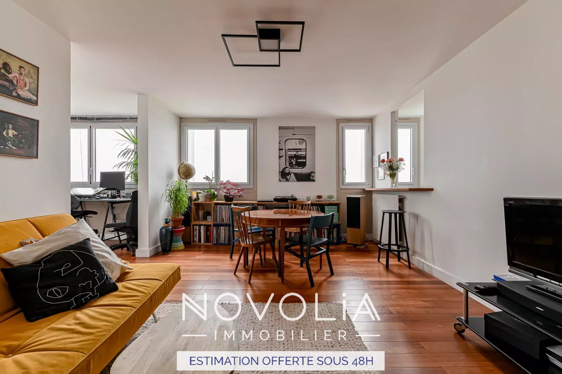 Achat Appartement Surface de 84 m/ Total carrez : 84 m, 4 pices, Paris 19me (75019)